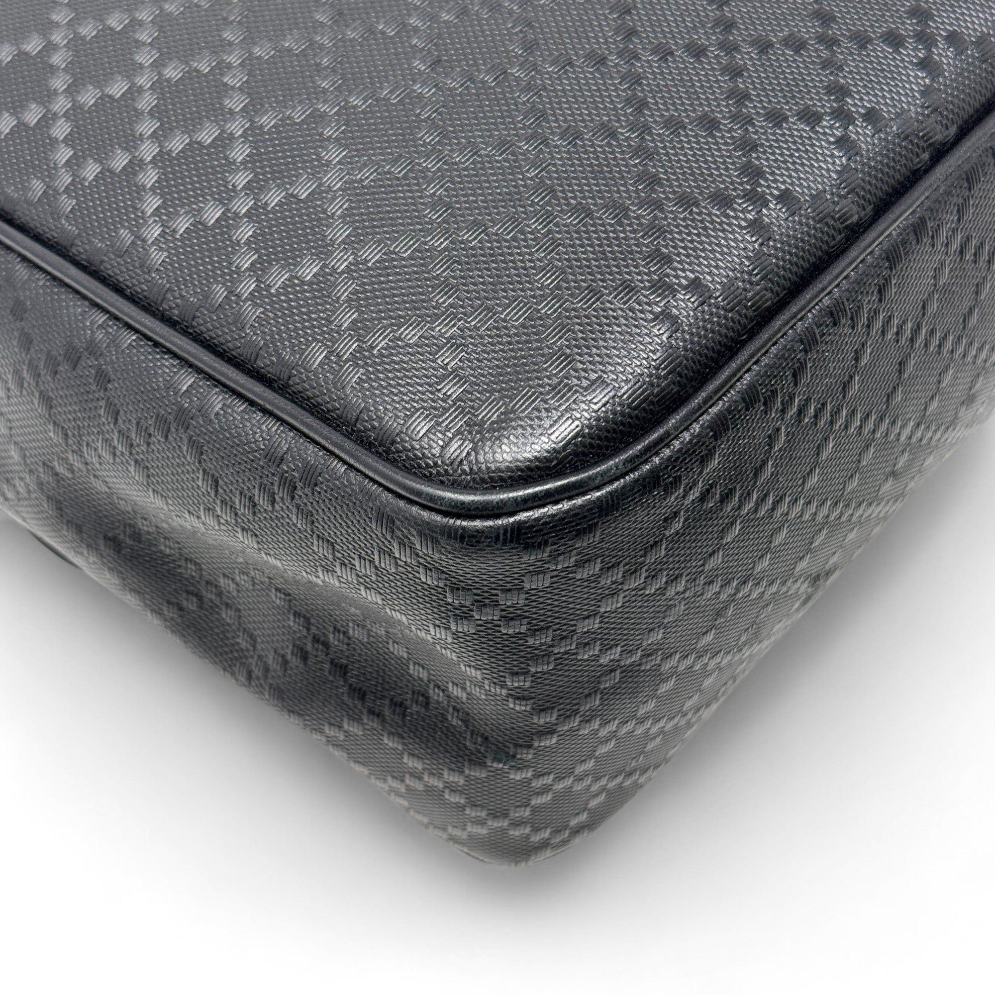 Gucci Black Diamante Messenger Bag