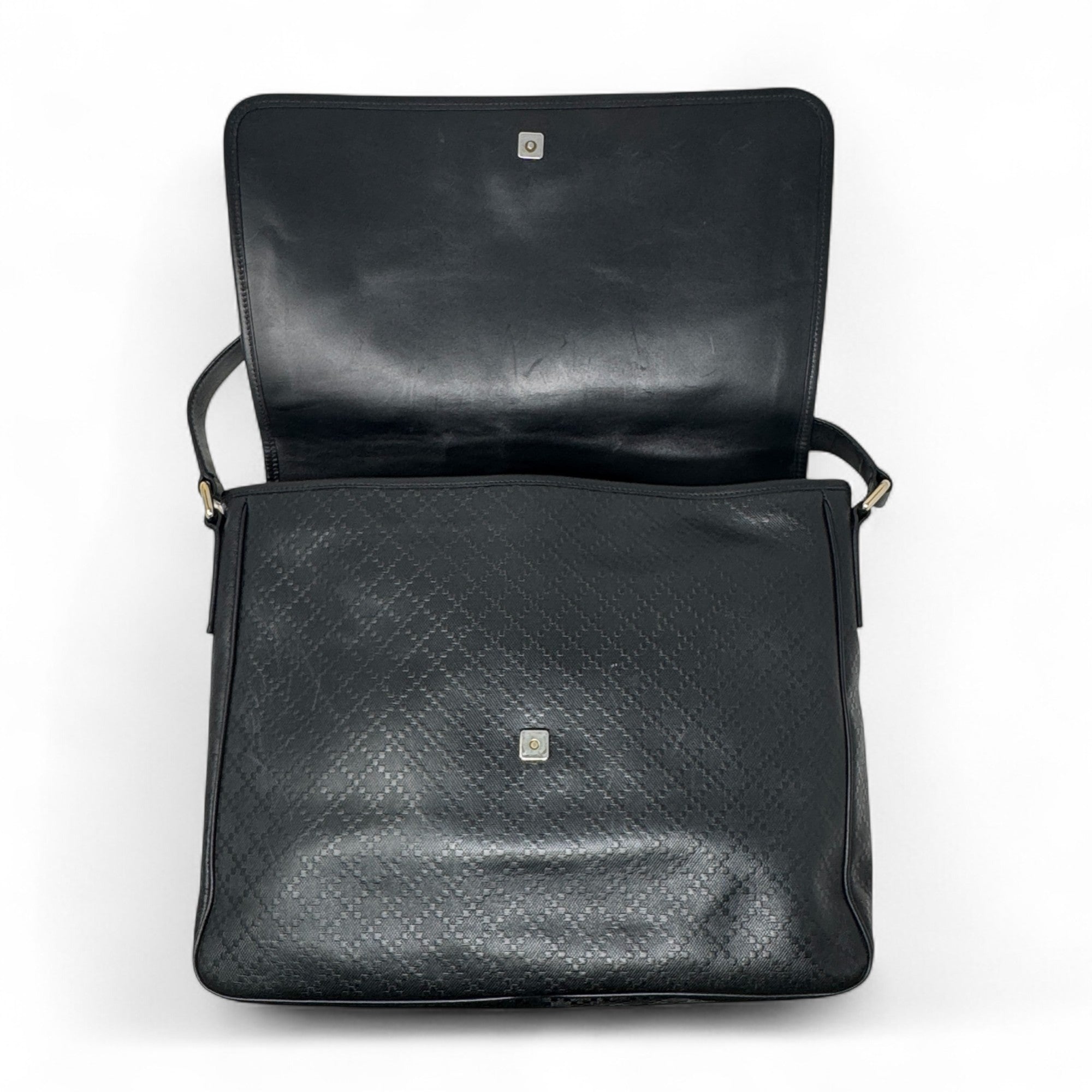 Gucci Black Diamante Messenger Bag