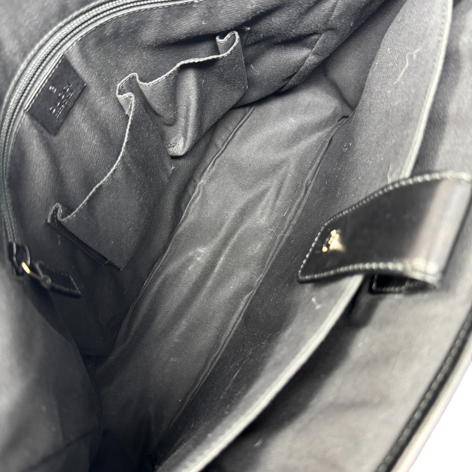 Gucci Black Diamante Messenger Bag