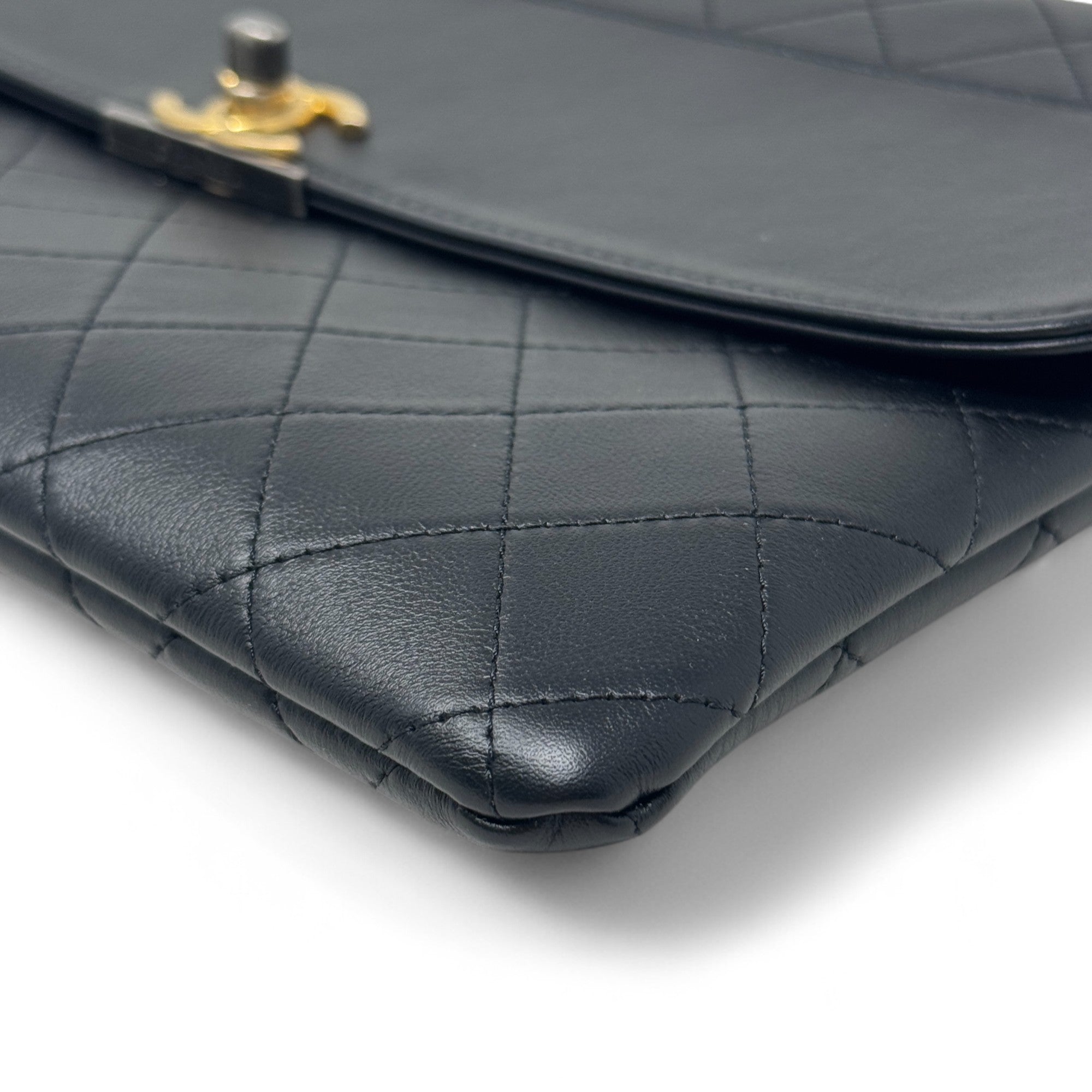 Chanel Black Sleek And Chic Clutch