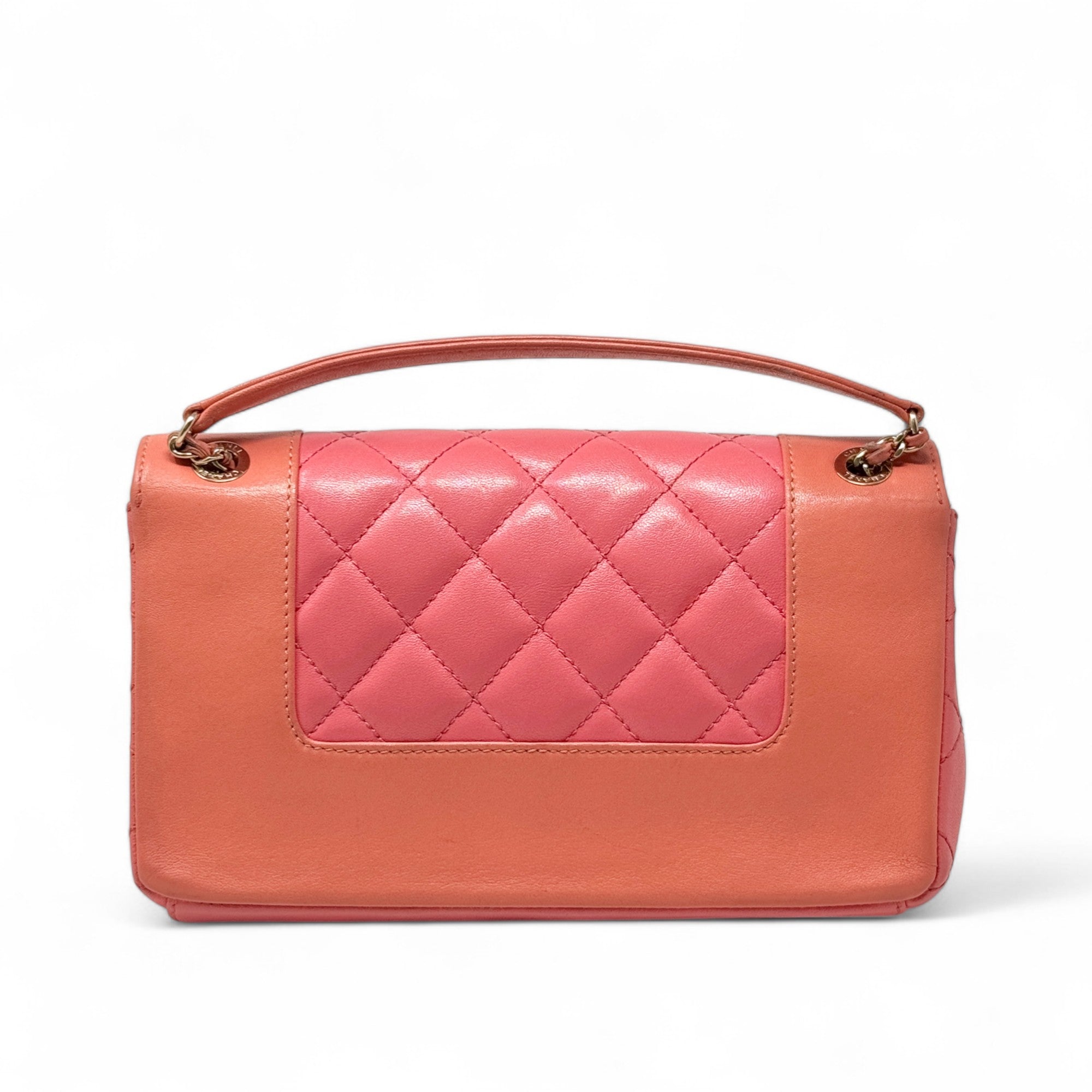 Chanel Orange Medium Mademoiselle Flap