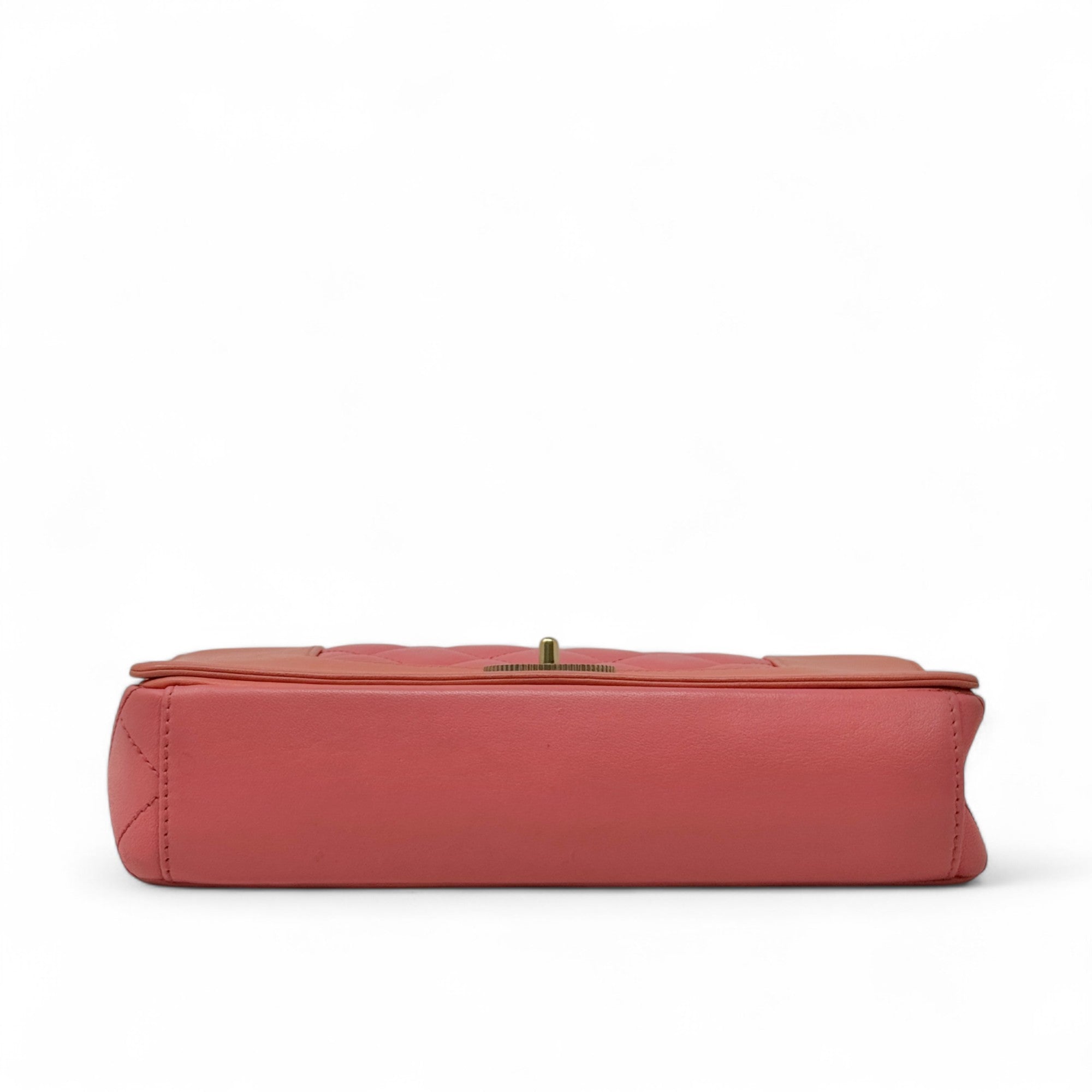 Chanel Orange Medium Mademoiselle Flap
