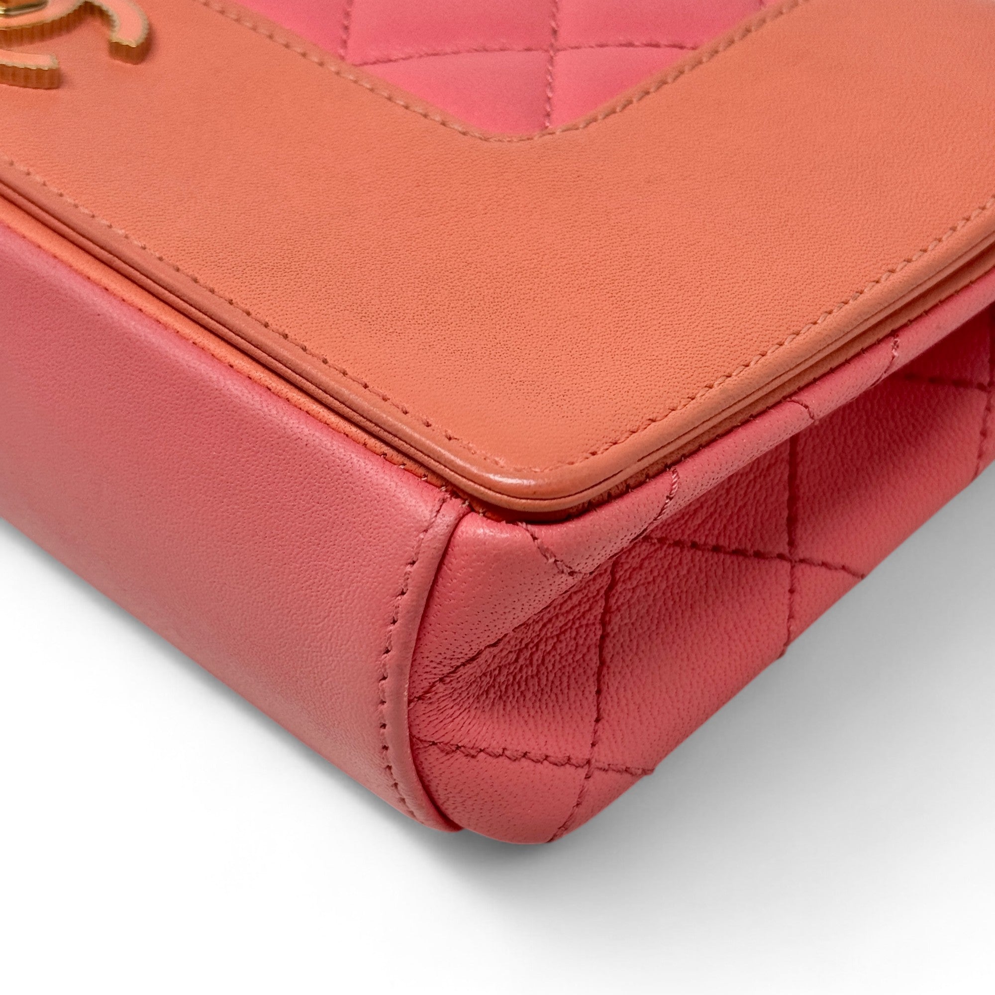 Chanel Orange Medium Mademoiselle Flap