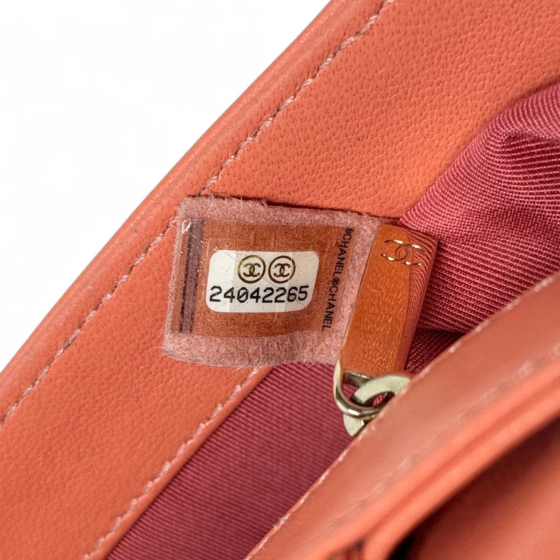 Chanel Orange Medium Mademoiselle Flap