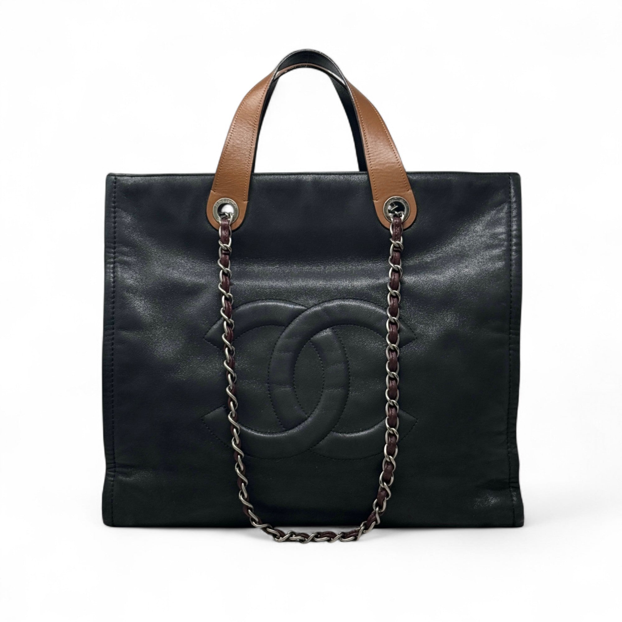 Chanel Black In The Mix Timeless Shopping Tote