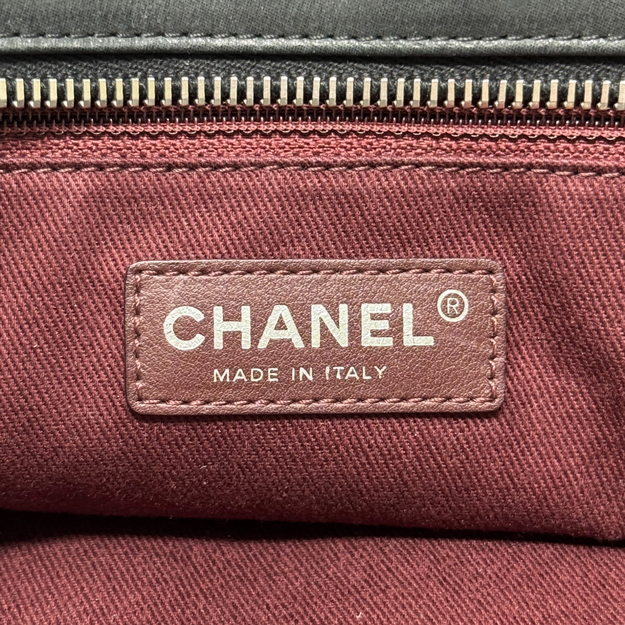 Chanel Black In The Mix Timeless Shopping Tote