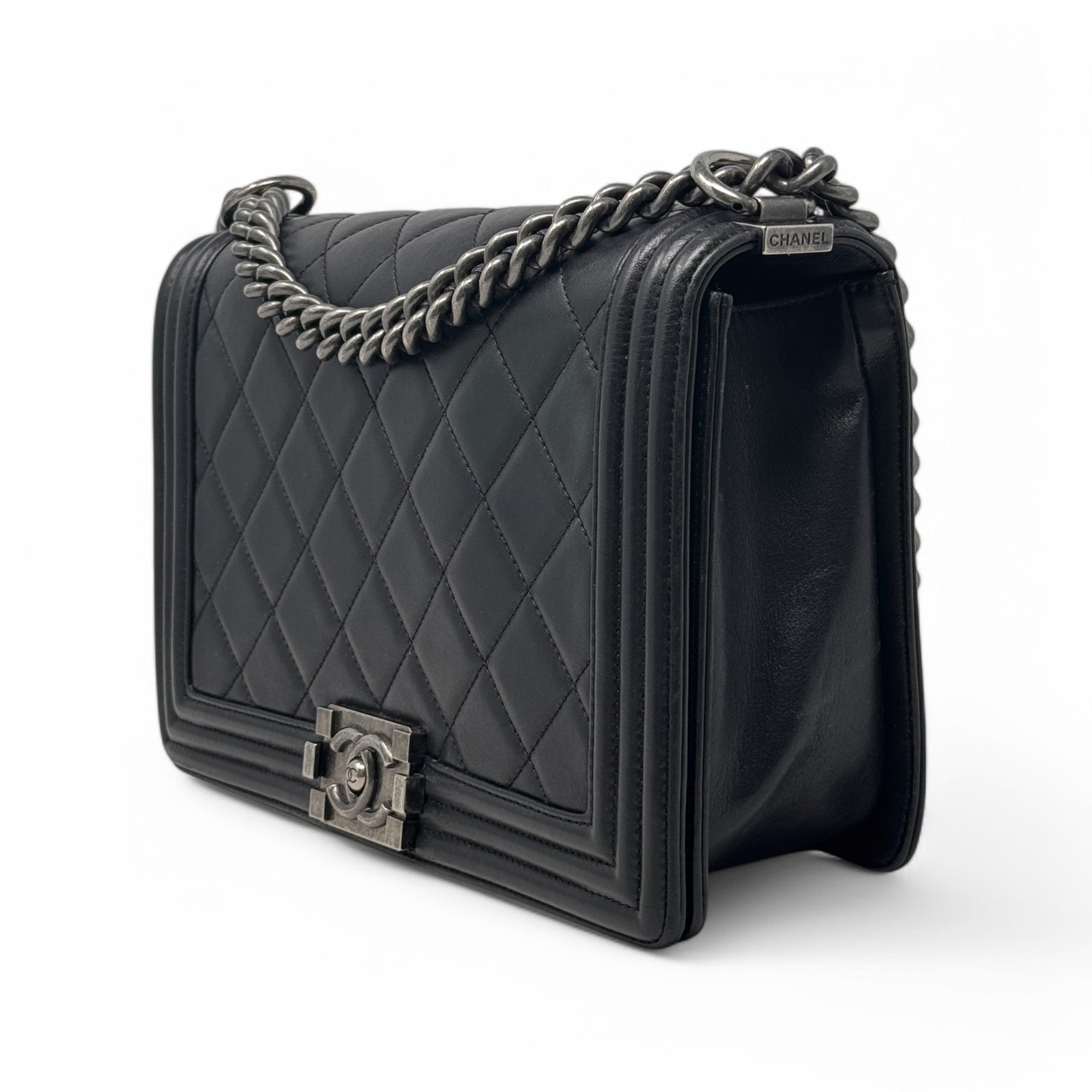 Chanel Black Large Boy Bag