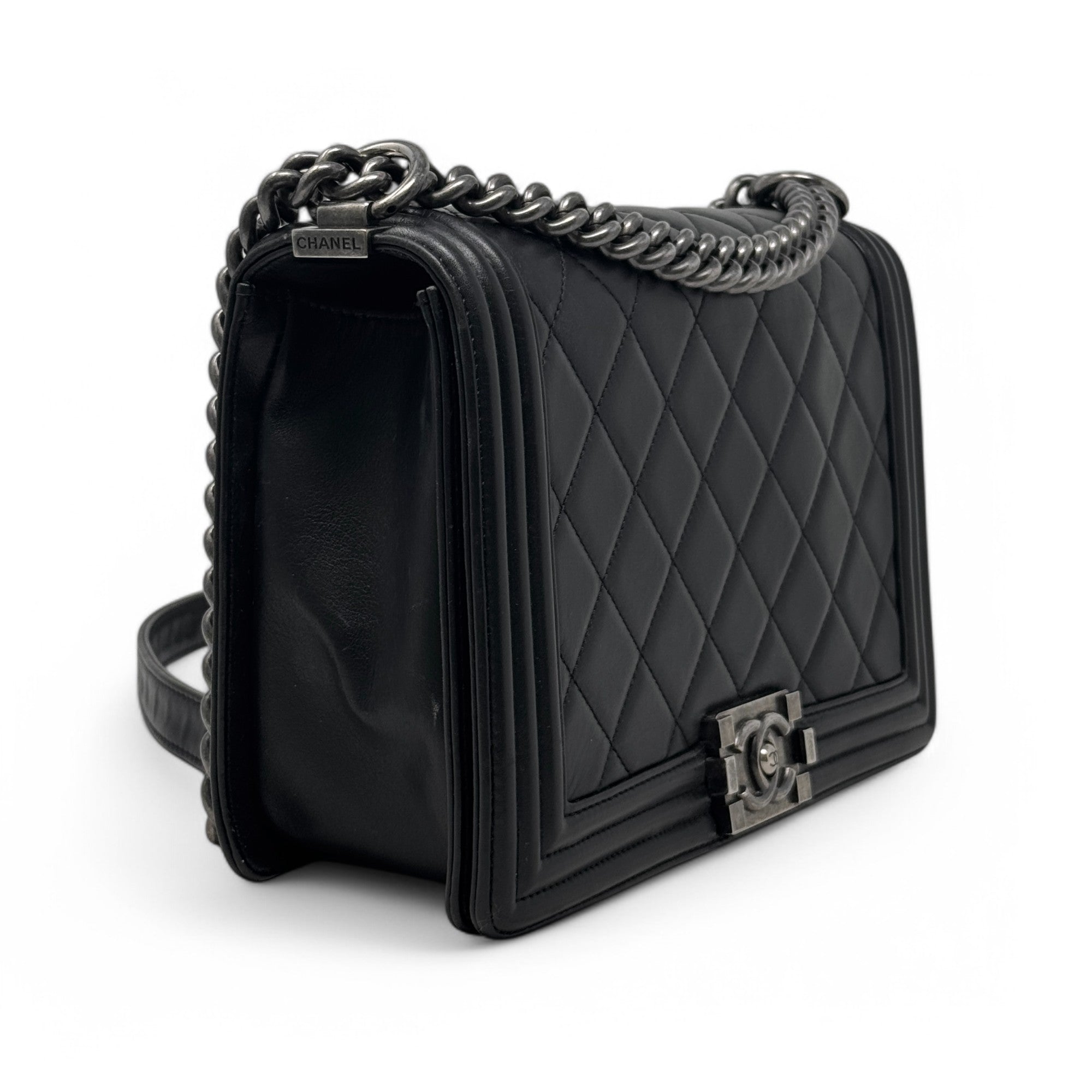 Chanel Black Large Boy Bag