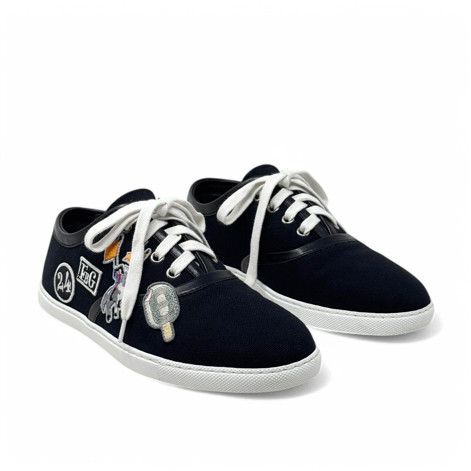 Hermes Noir Innocent Sneakers 37