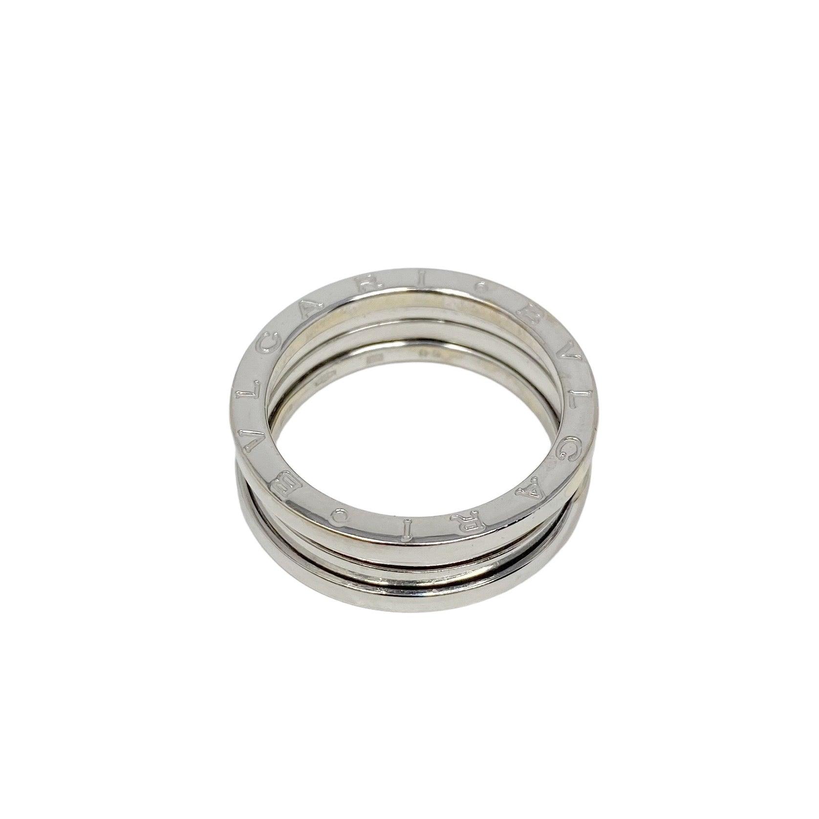 Bvlgari 18k White Gold B.zero1 Ring 60