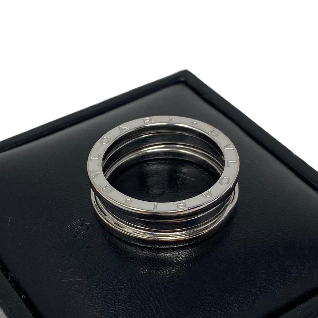 Bvlgari 18k White Gold B.zero1 Ring 60