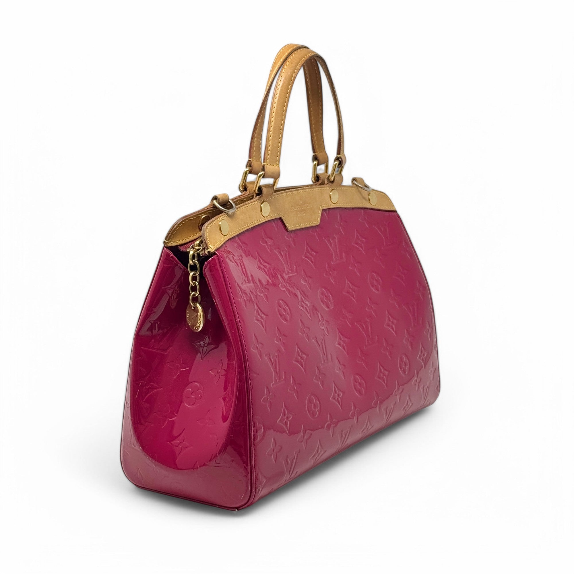 Louis Vuitton Rose Indien Vernis Brea MM