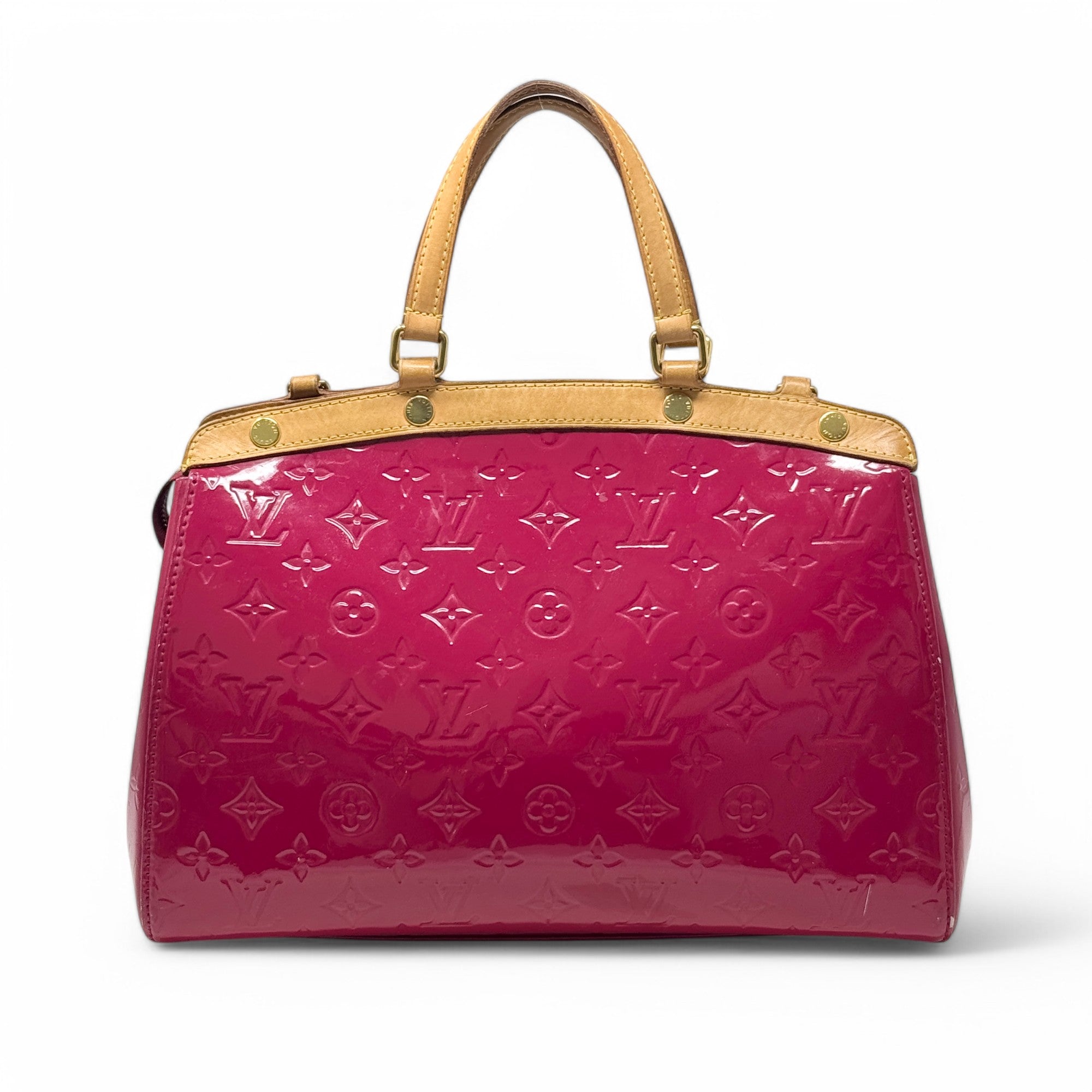 Louis Vuitton Rose Indien Vernis Brea MM