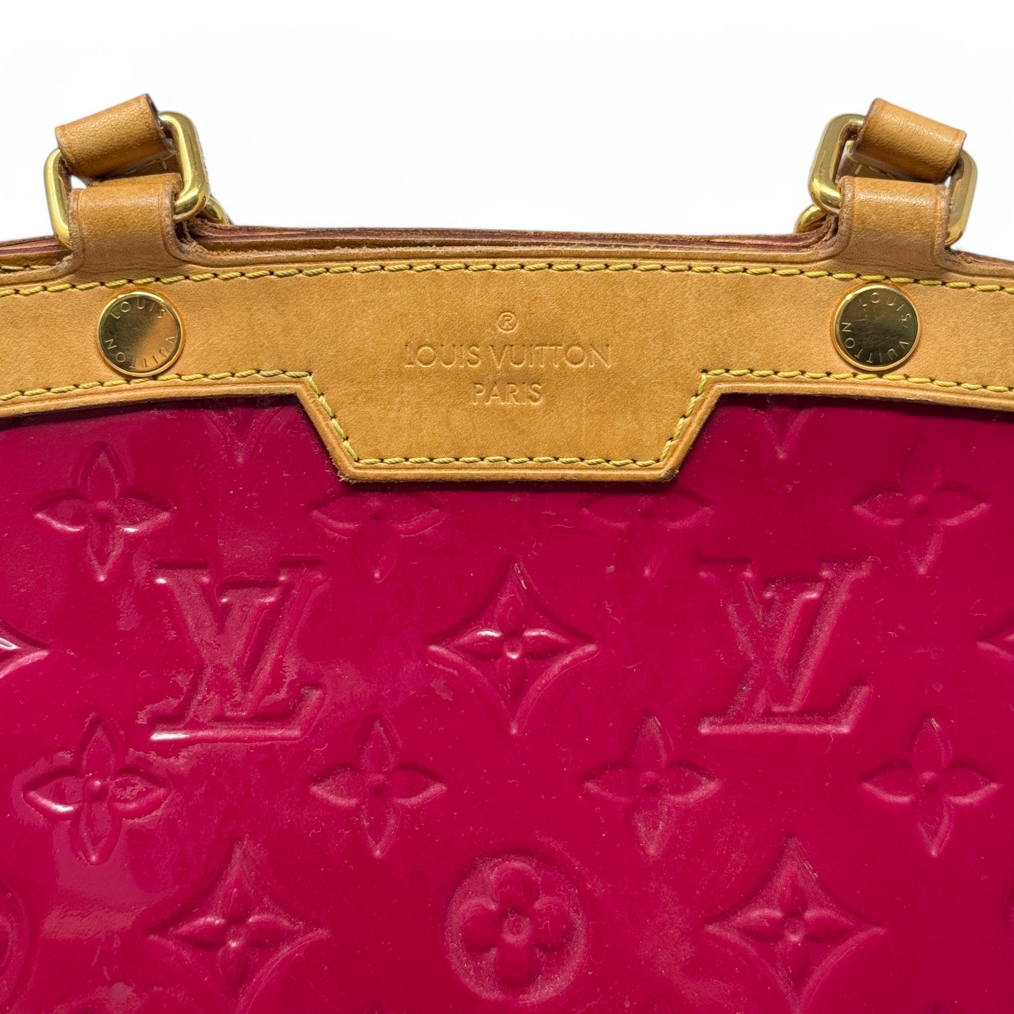 Louis Vuitton Rose Indien Vernis Brea MM