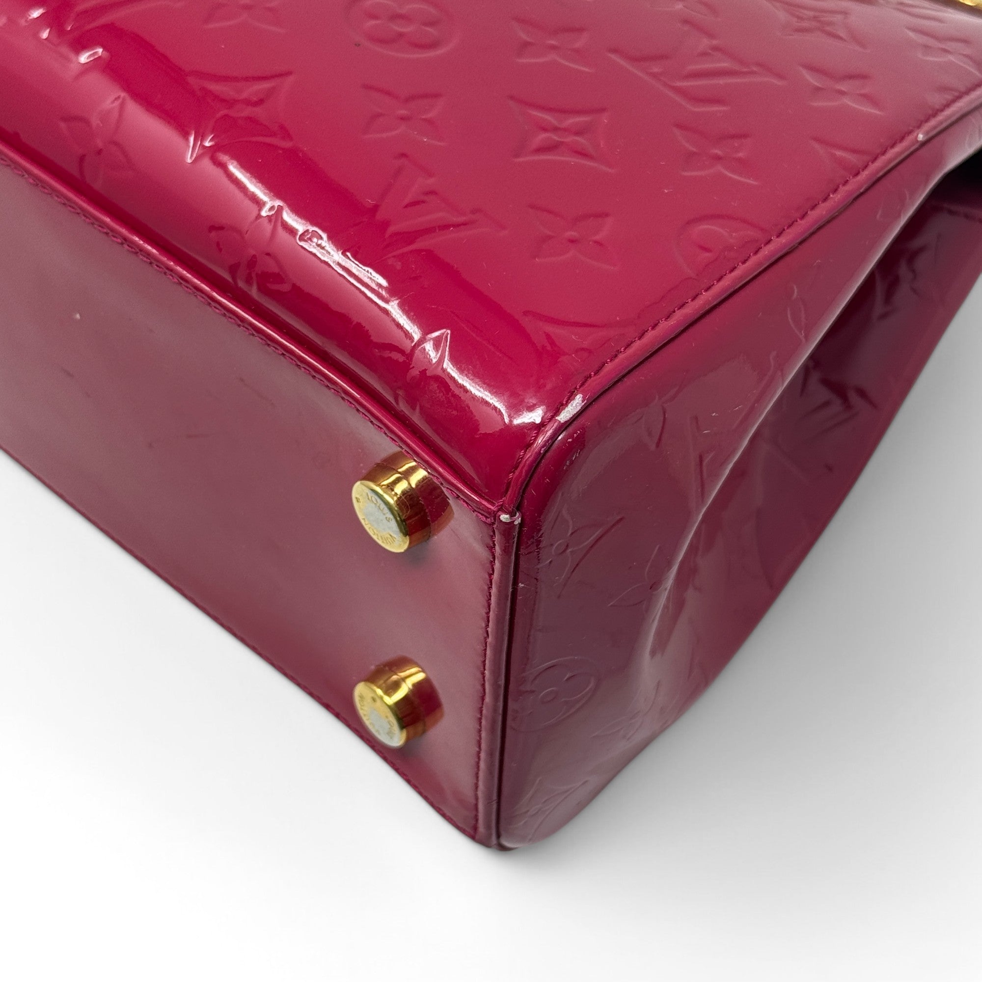 Louis Vuitton Rose Indien Vernis Brea MM
