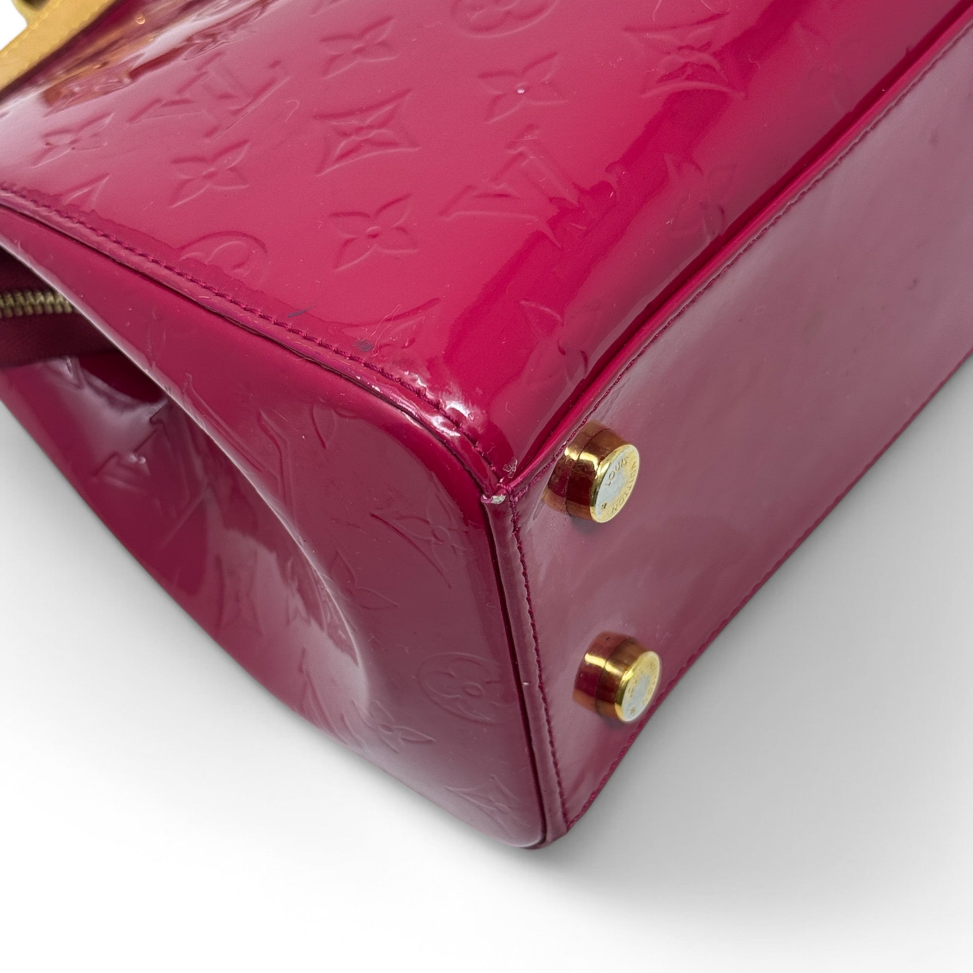 Louis Vuitton Rose Indien Vernis Brea MM