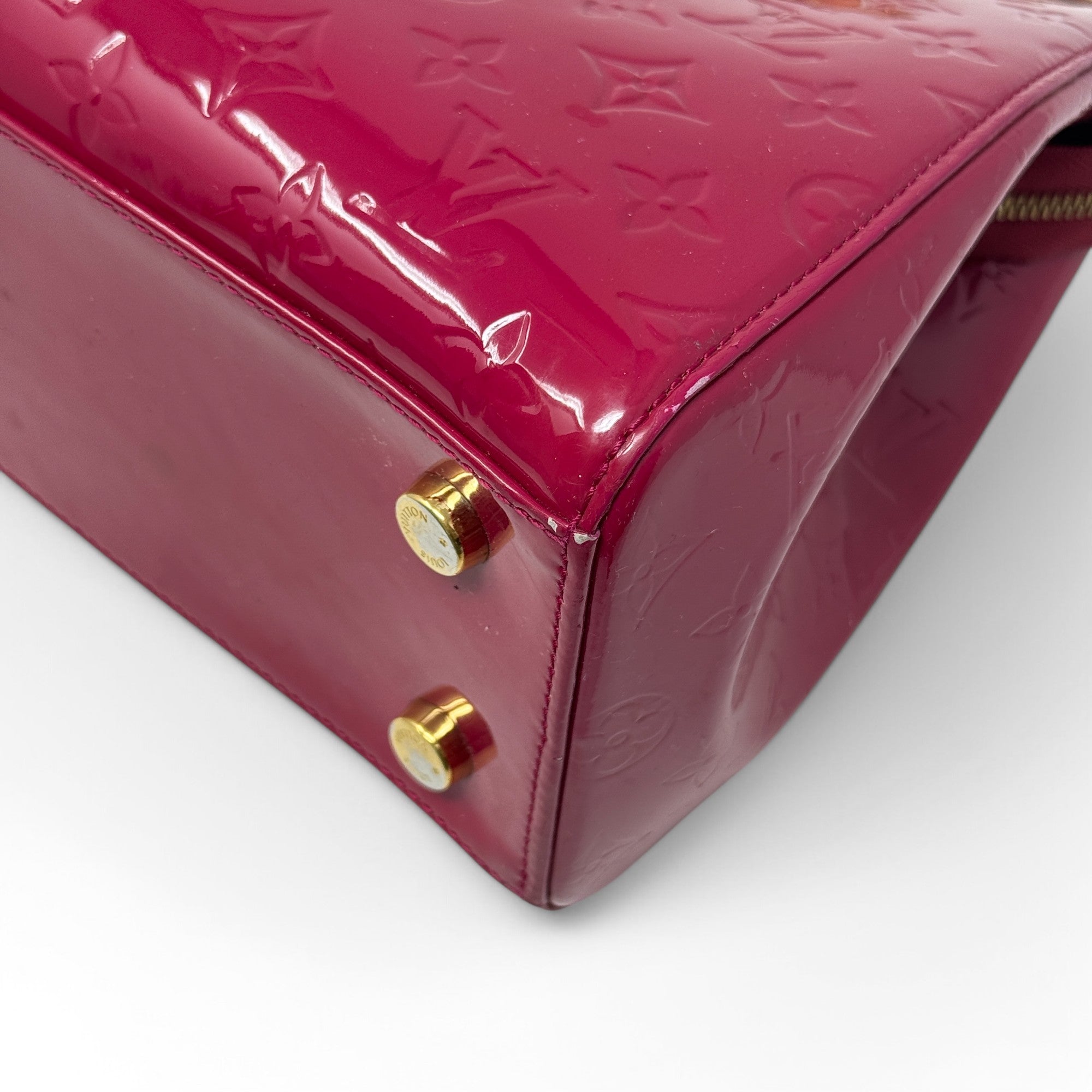 Louis Vuitton Rose Indien Vernis Brea MM
