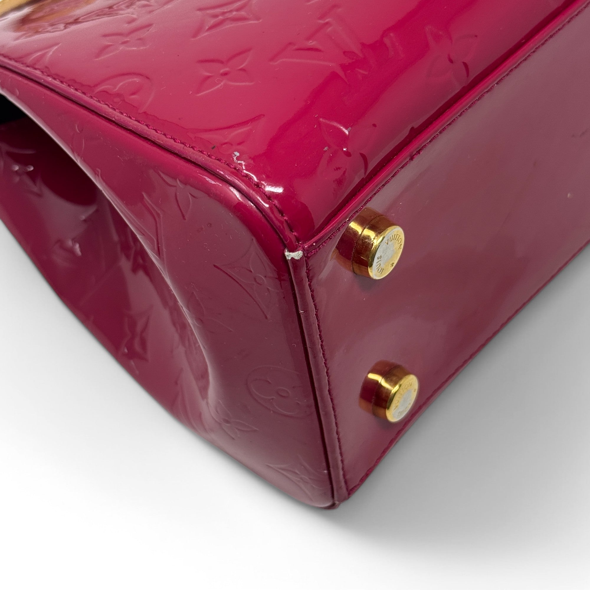 Louis Vuitton Rose Indien Vernis Brea MM