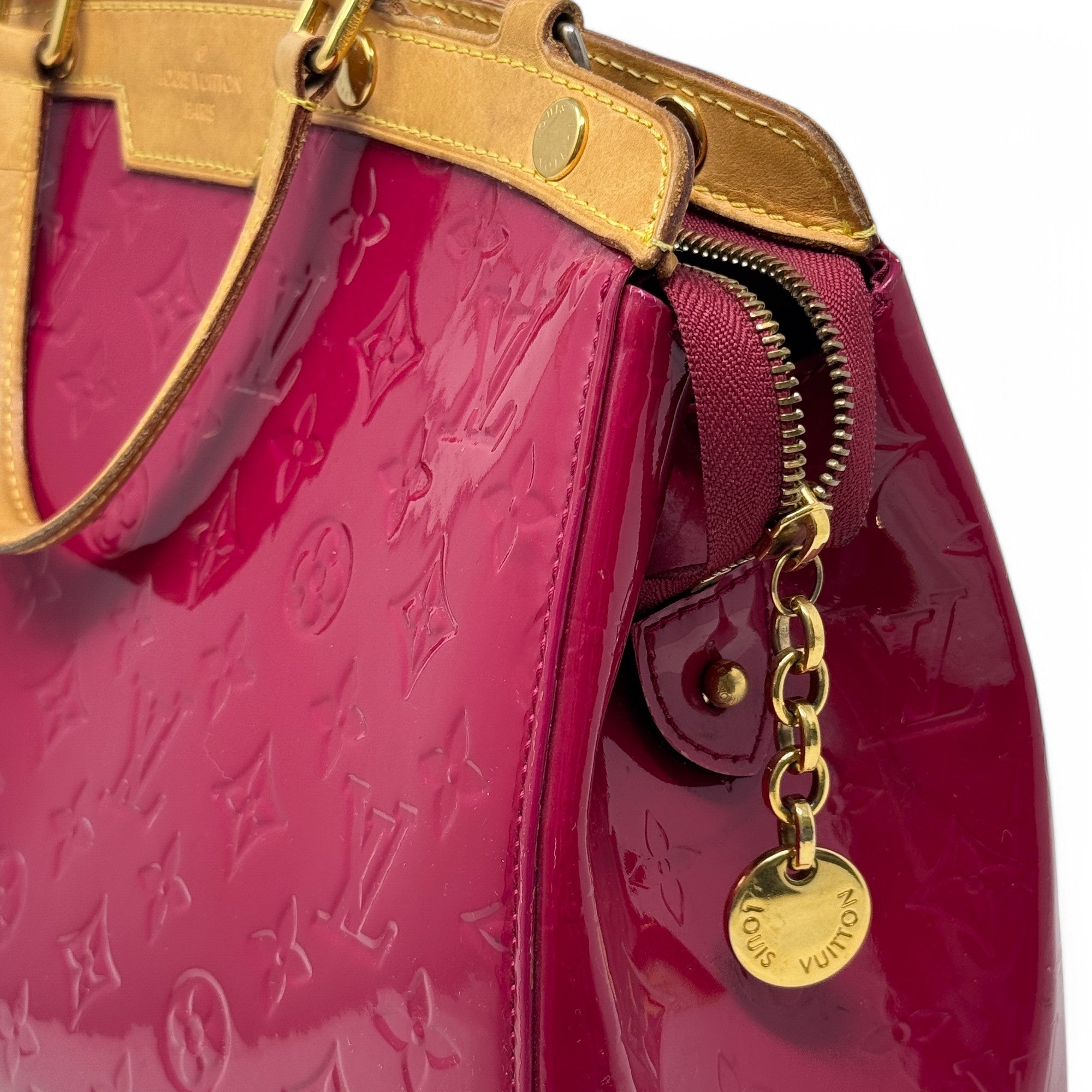 Louis Vuitton Rose Indien Vernis Brea MM