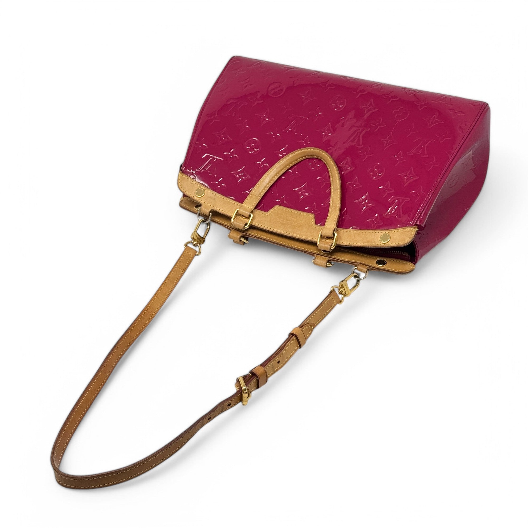 Louis Vuitton Rose Indien Vernis Brea MM