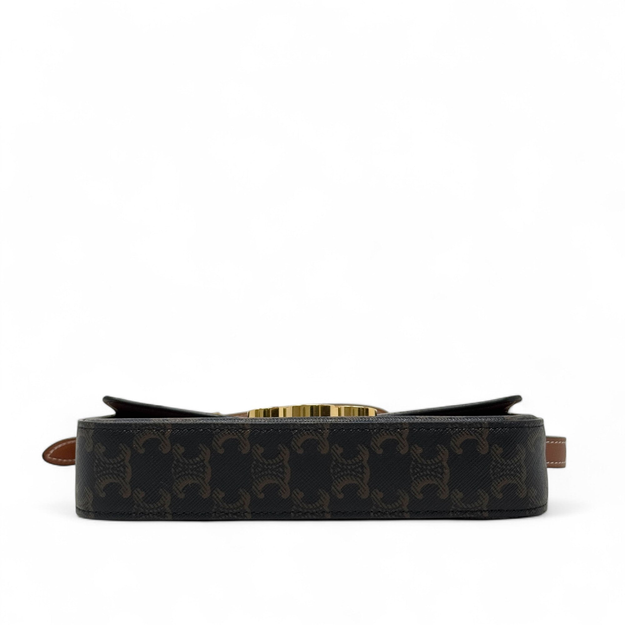 Celine Tan Triomphe Claude Shoulder Bag