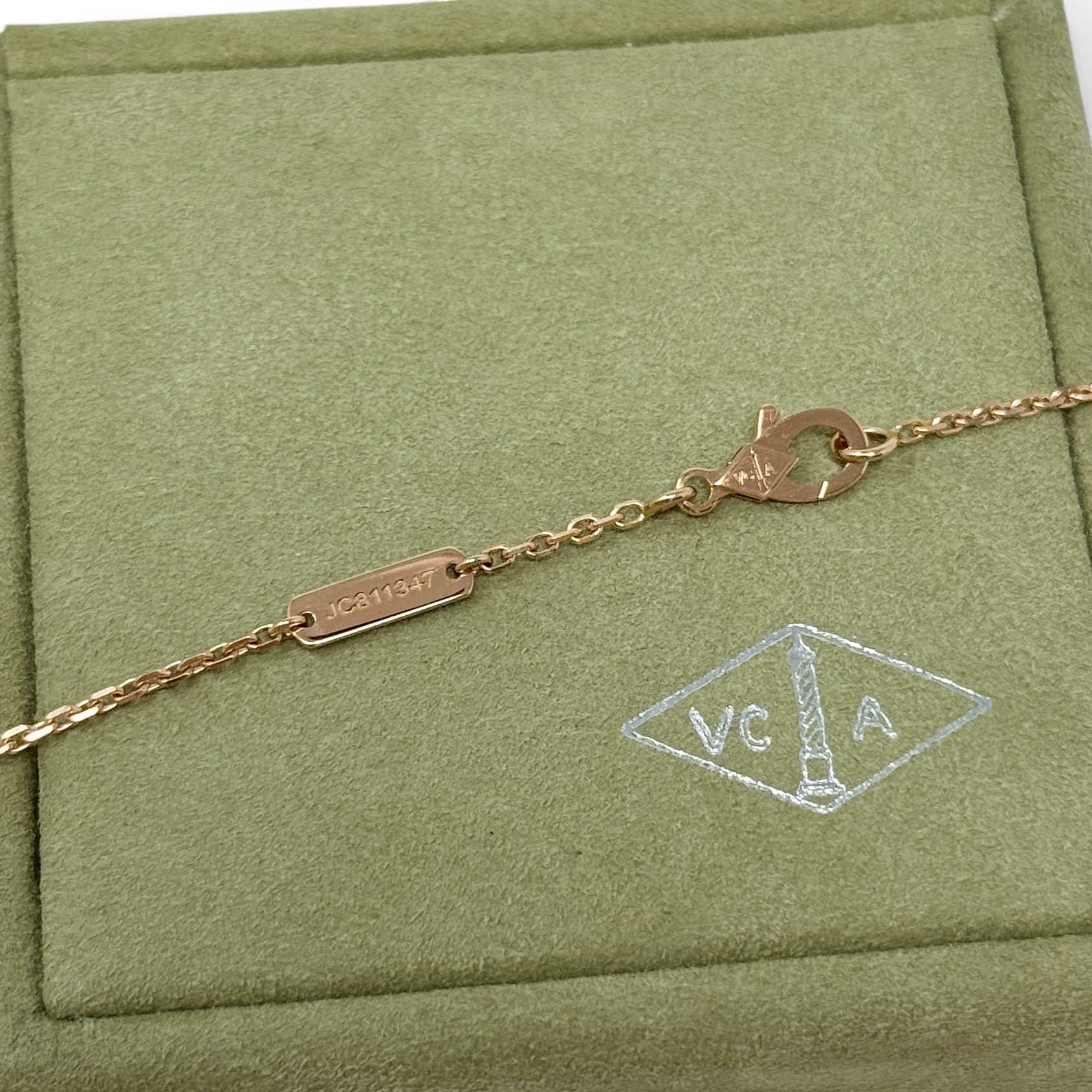 Van Cleef & Arpels Grey MOP Vintage Alphambra Pendant