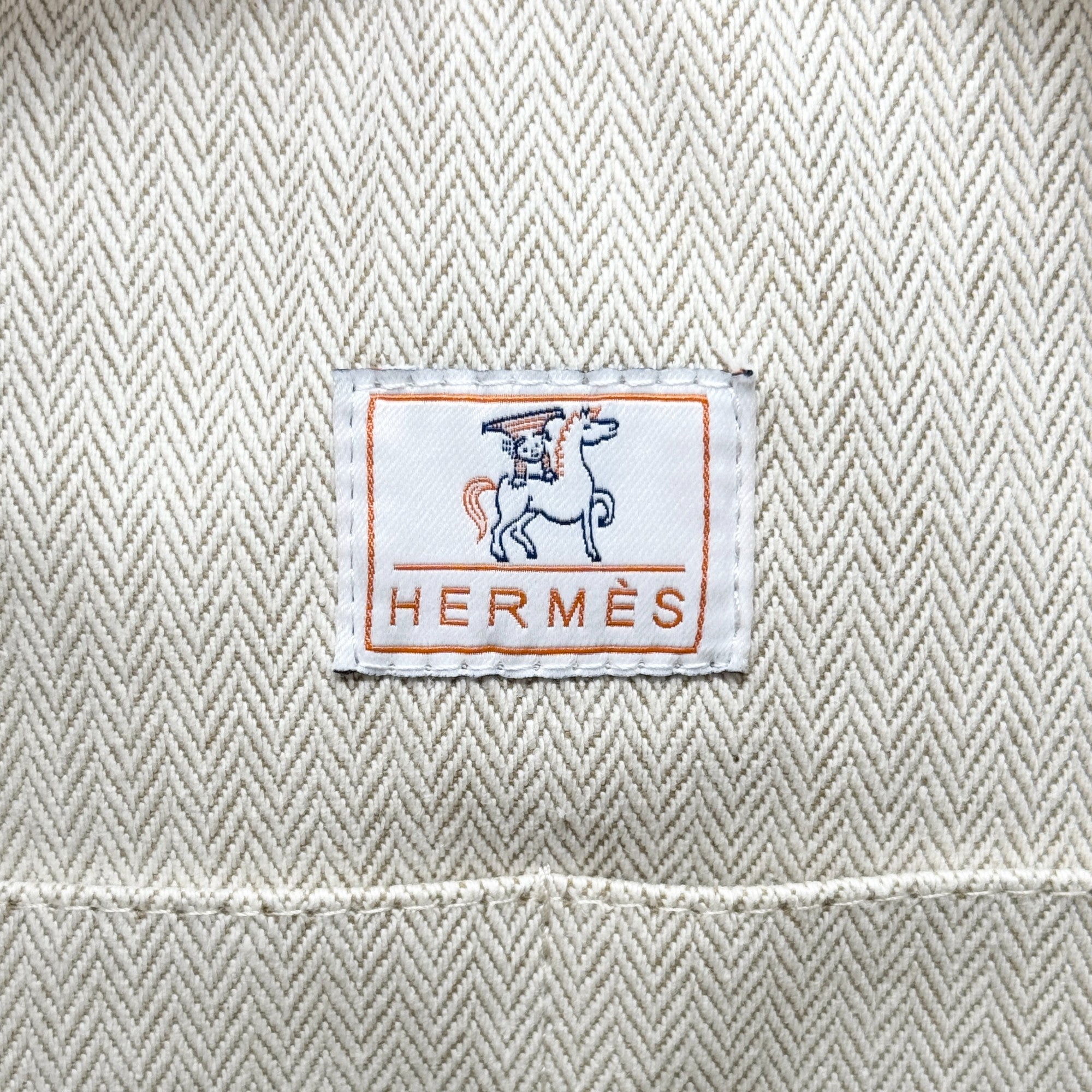 Hermes Gris Perle Large Bride-A-Brac Cabriole Case