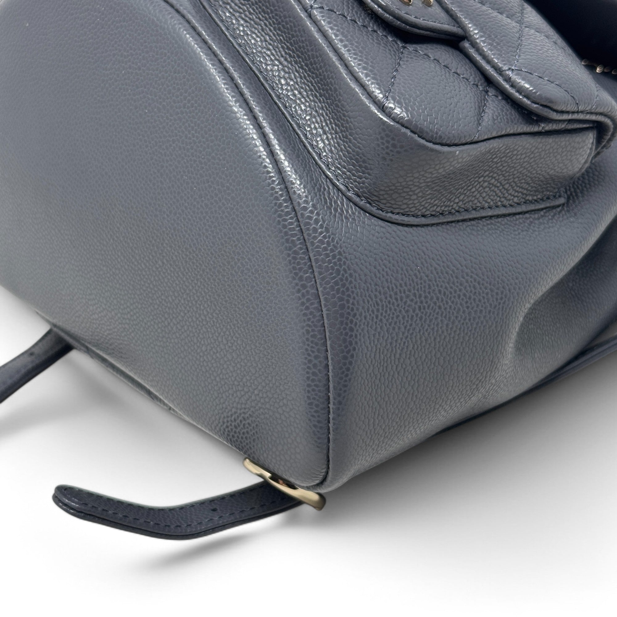 Chanel Grey Mini Duma Pockets Backpack