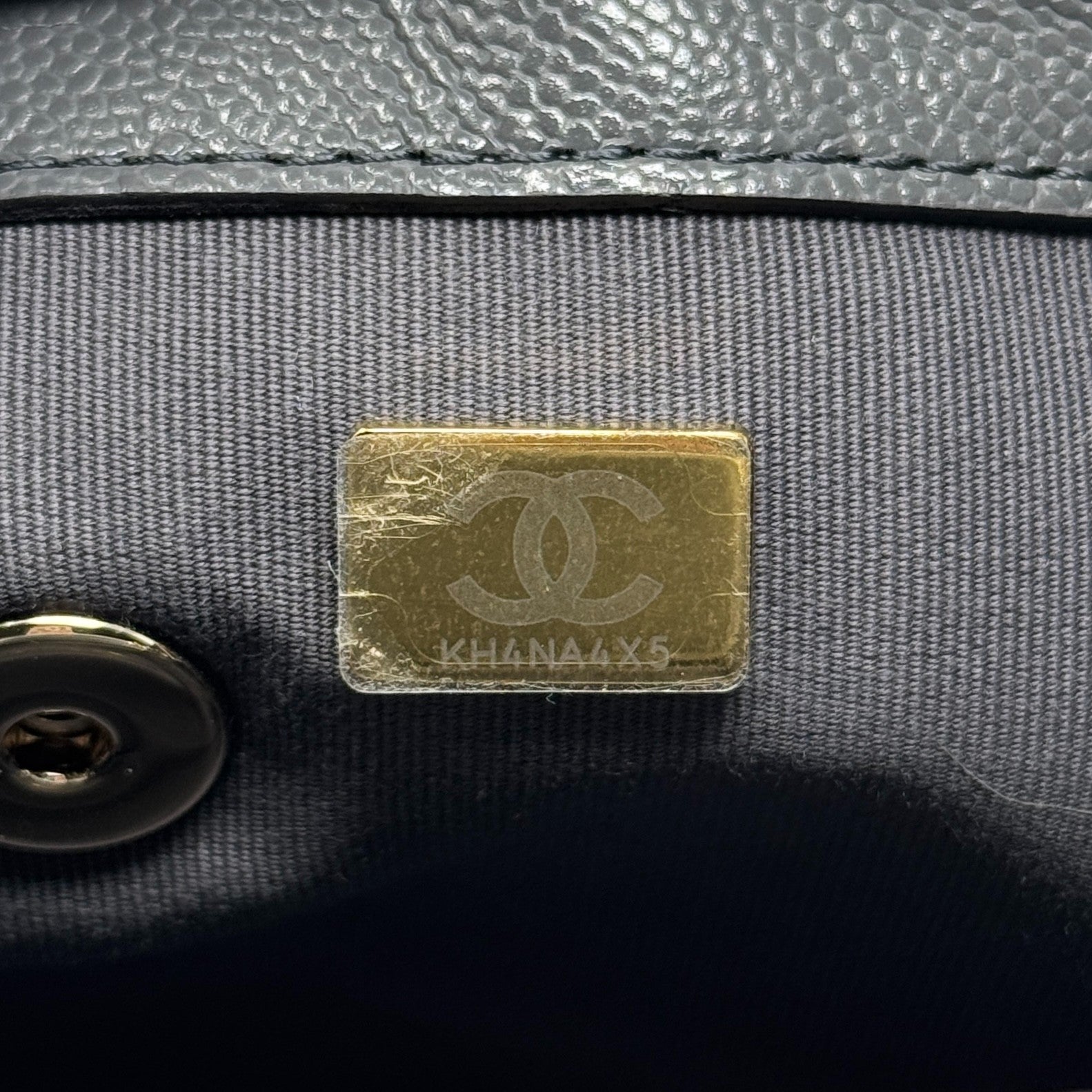 Chanel Grey Mini Duma Pockets Backpack
