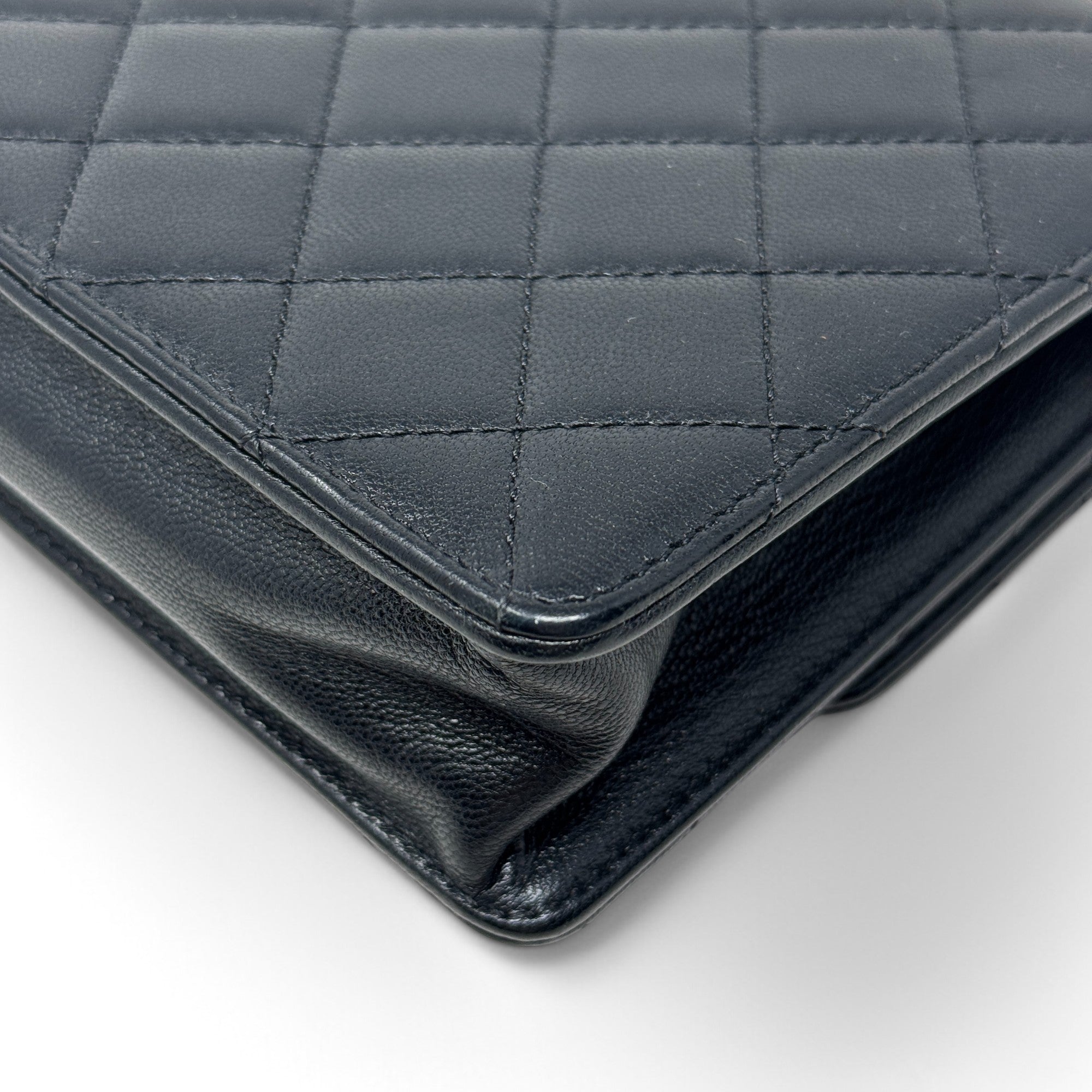Chanel Black Small Chic Pearl Flap
