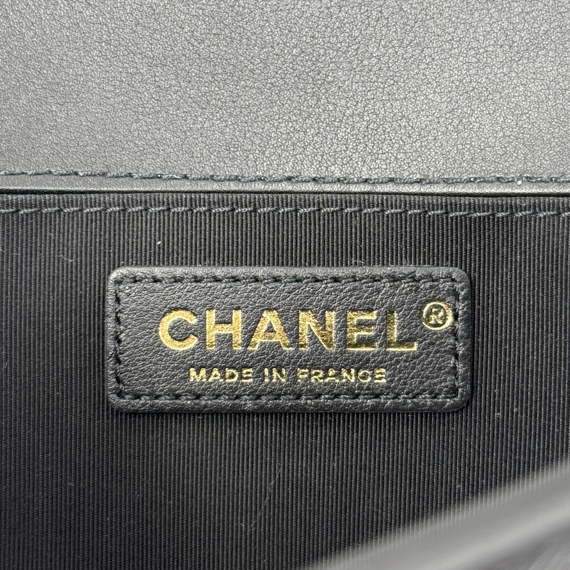 Chanel Black Medium Boy Top Handle