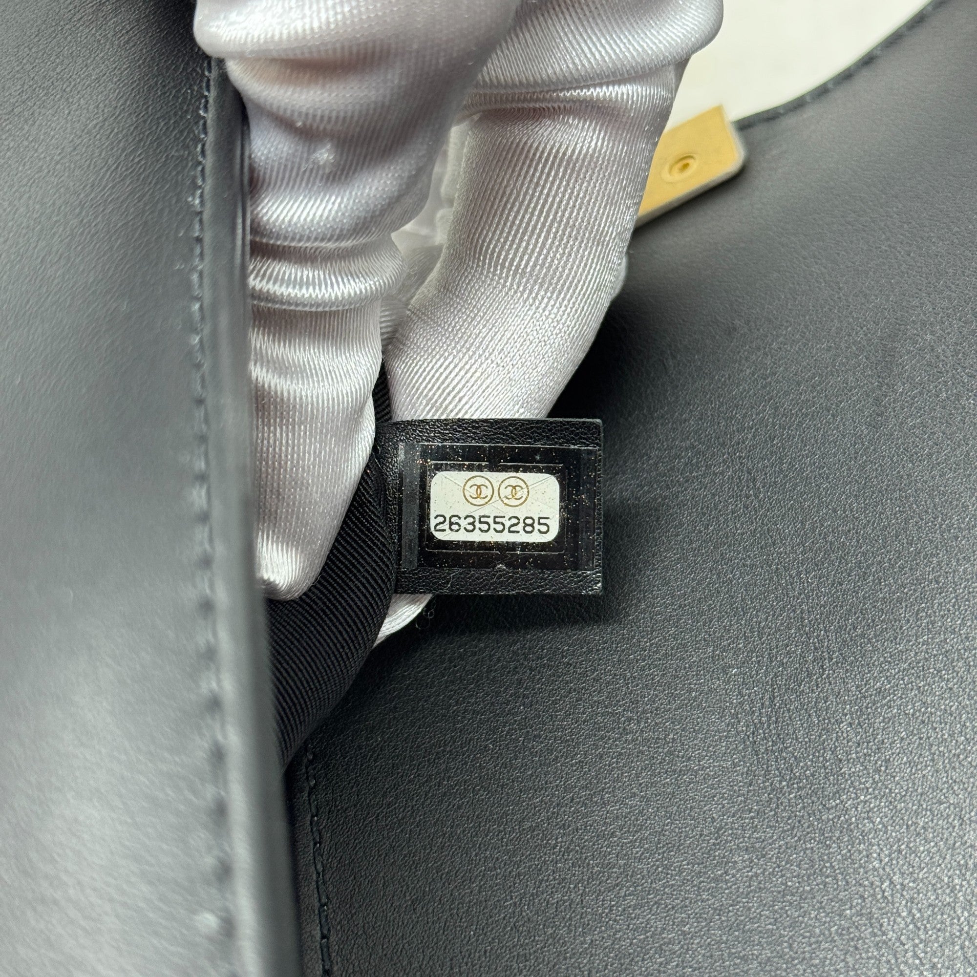 Chanel Black Medium Boy Top Handle