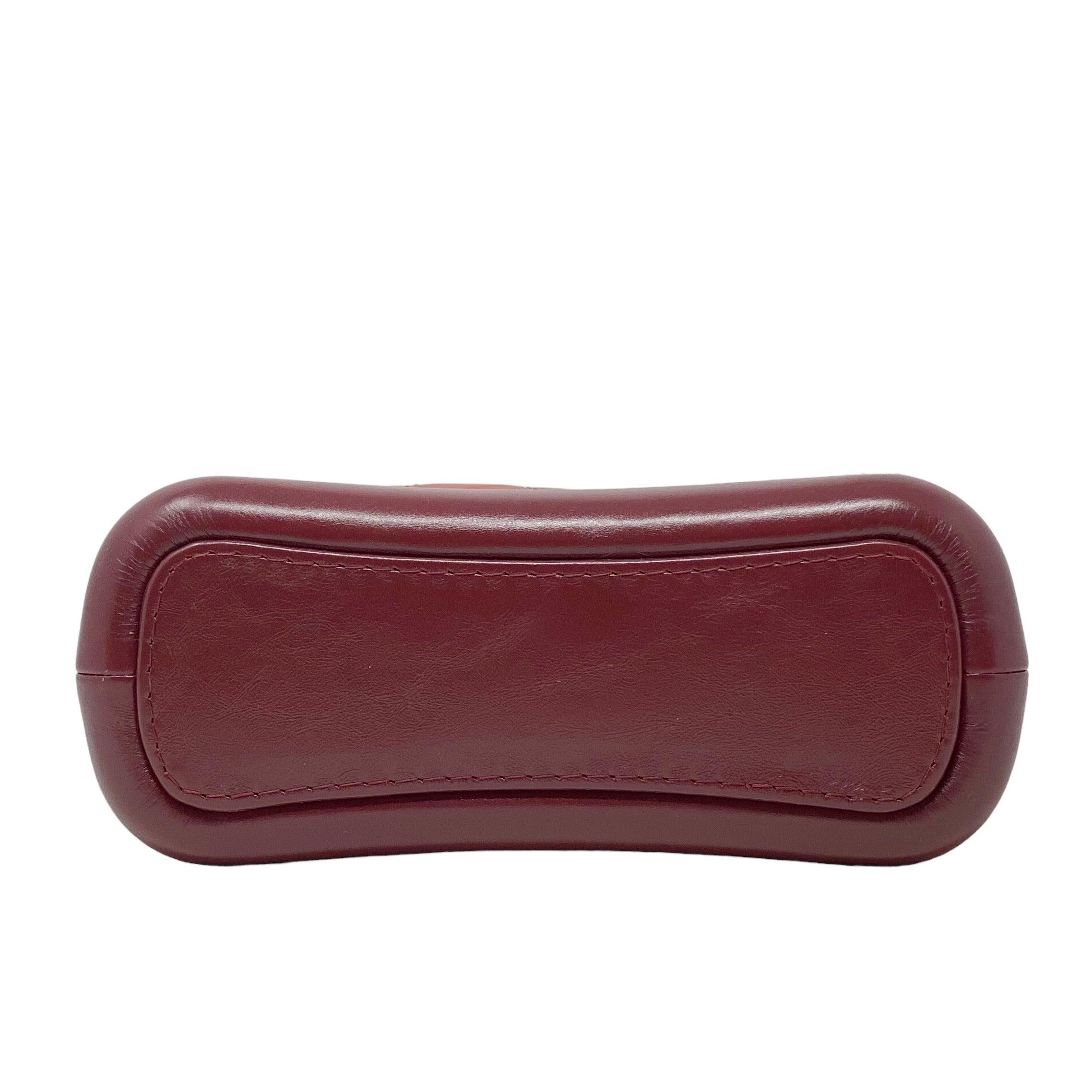 Chanel Salmon Aged Calfskin Small Gabrielle Bag