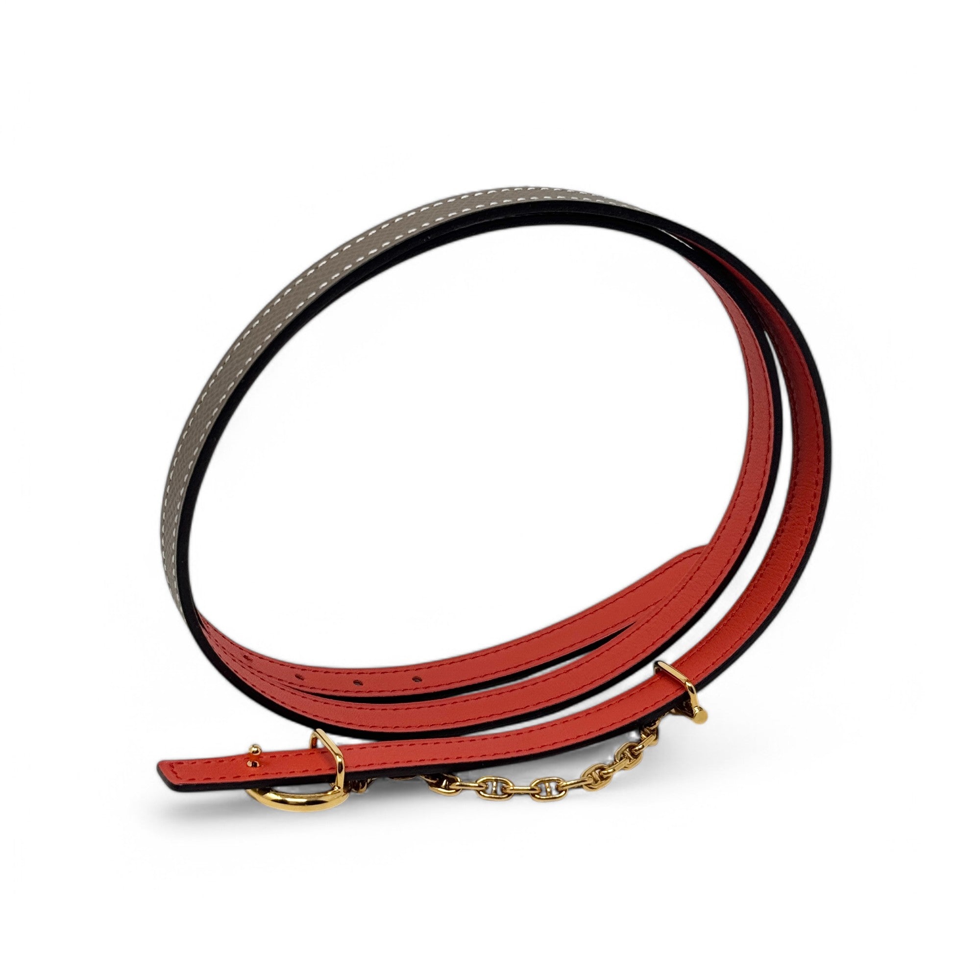 Hermes Reversible Carrousel Belt 85