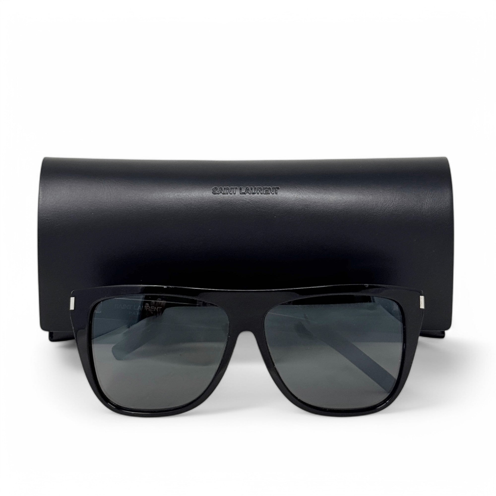 Saint Laurent Black SL 1 Sunglasses