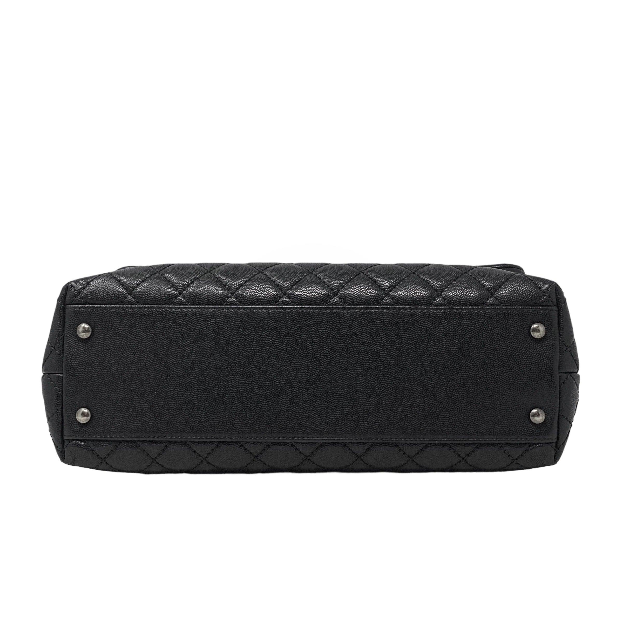Chanel Black Medium Coco Handle