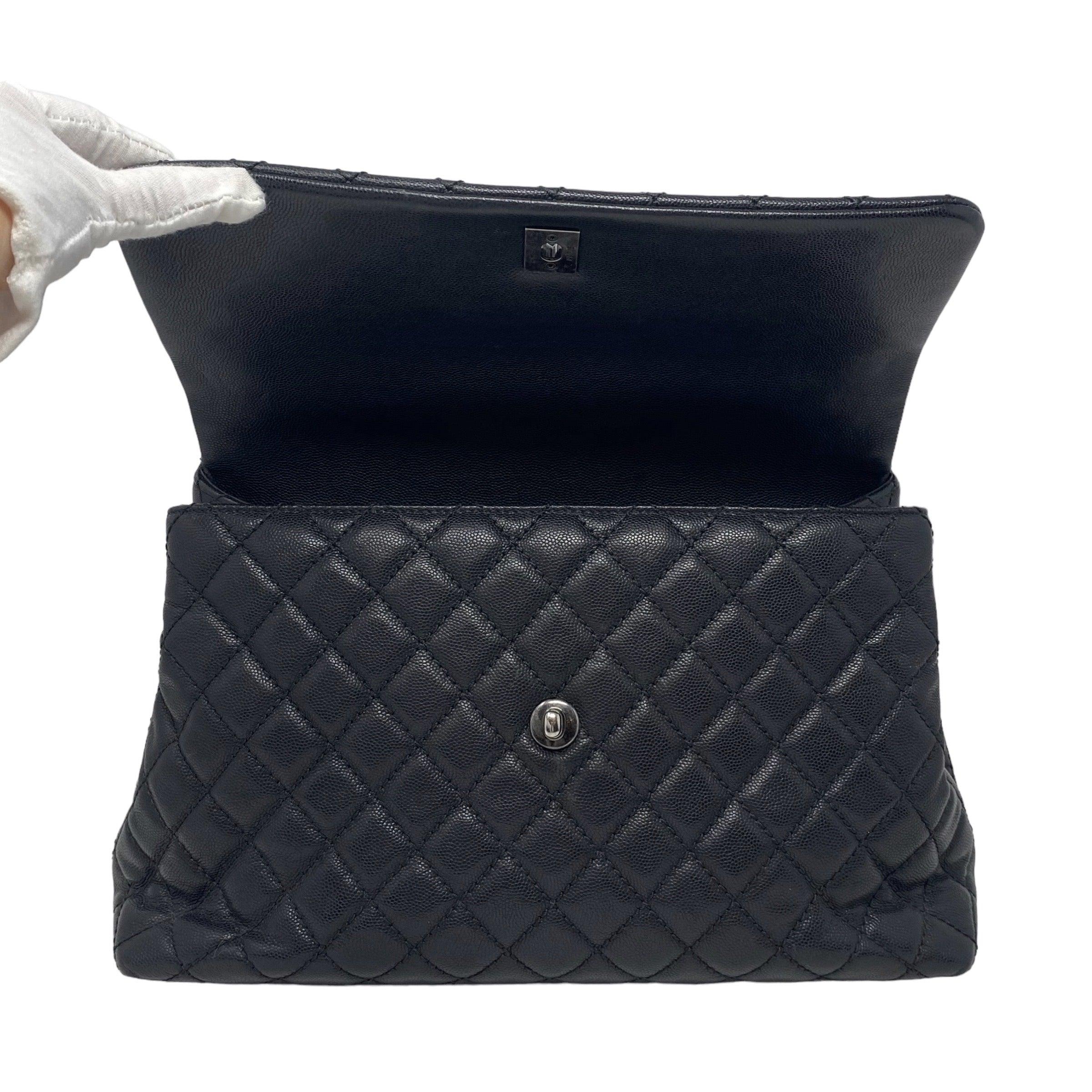 Chanel Black Medium Coco Handle