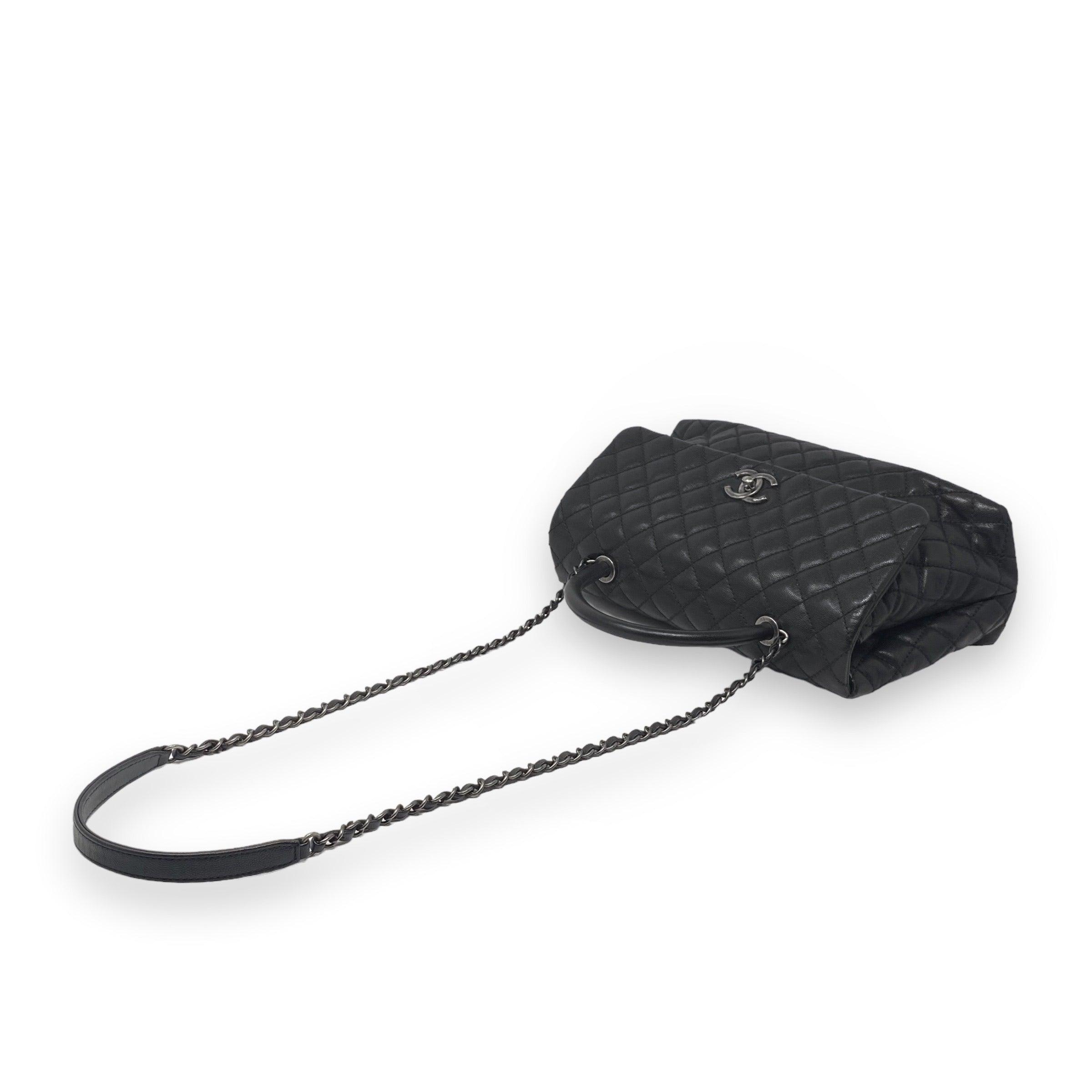 Chanel Black Medium Coco Handle