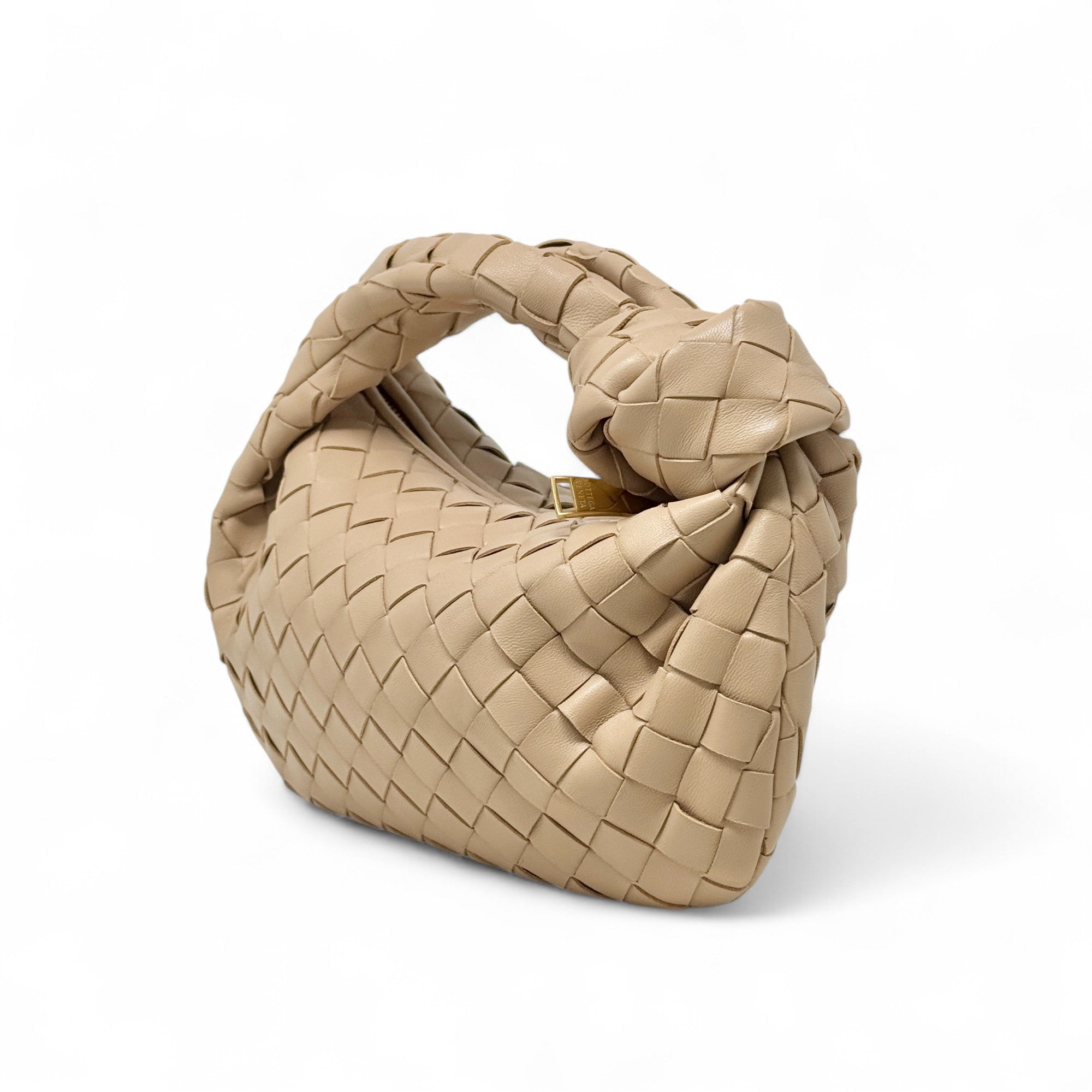 Bottega Veneta Beige Mini Jodie Bag