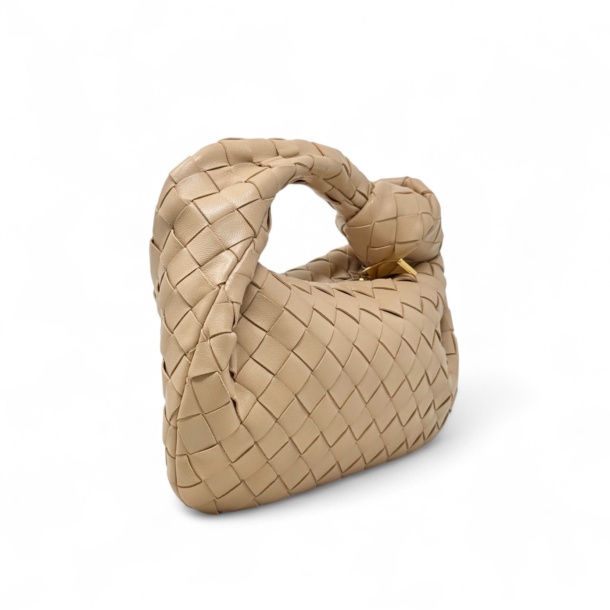 Bottega Veneta Beige Mini Jodie Bag