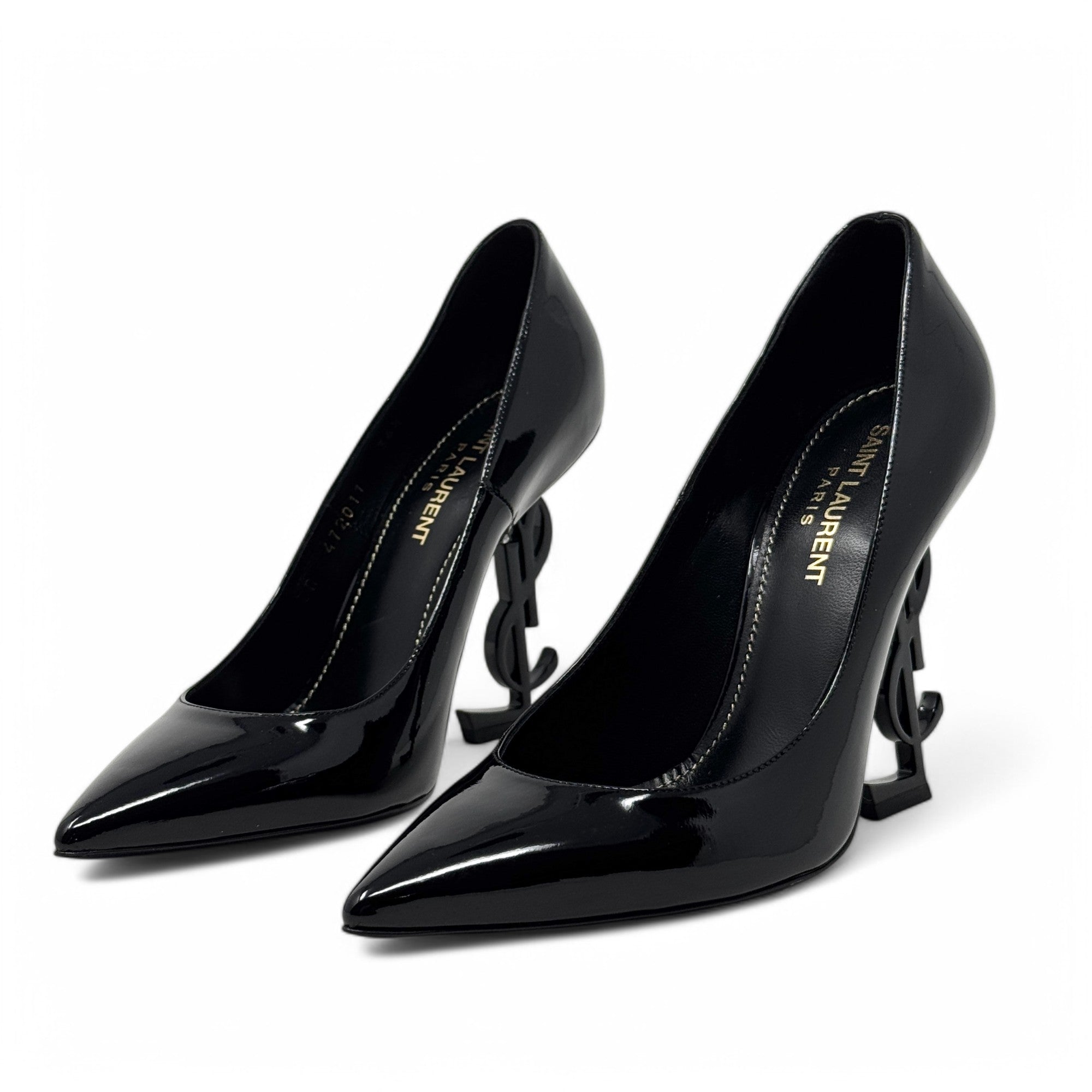 Saint Laurent Black Opyum Pumps 36.5