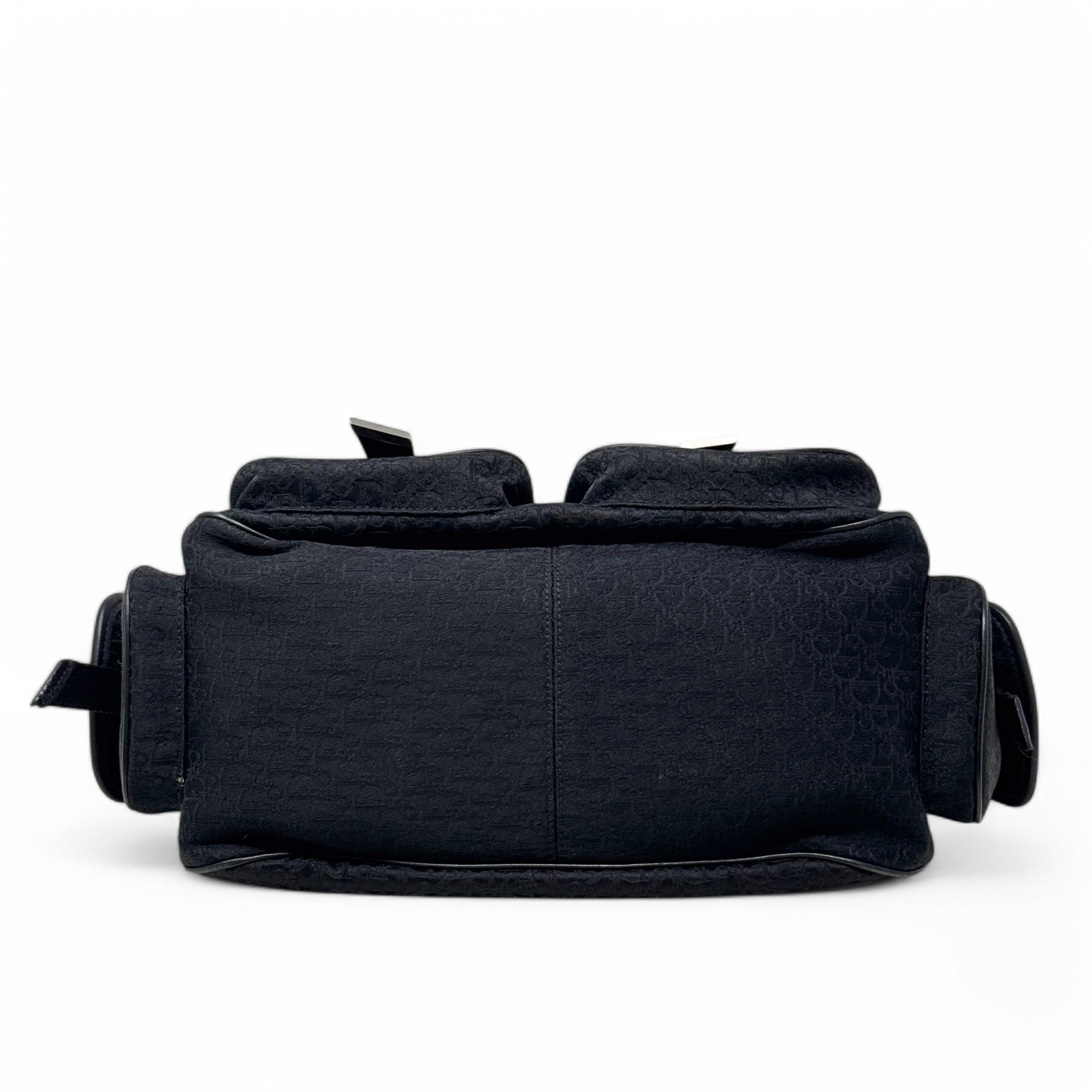 Dior Black Diorissimo Street Chic Hobo