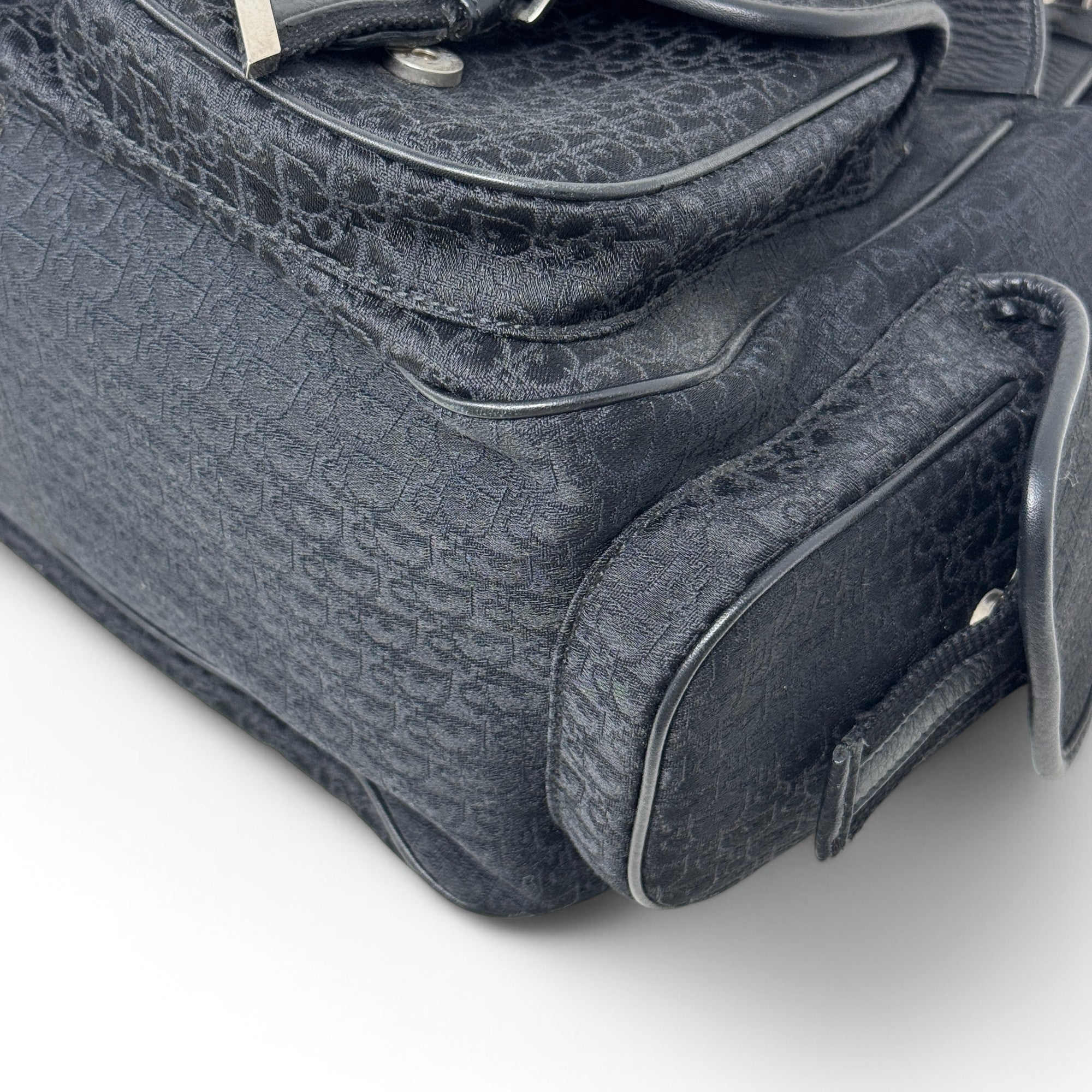 Dior Black Diorissimo Street Chic Hobo