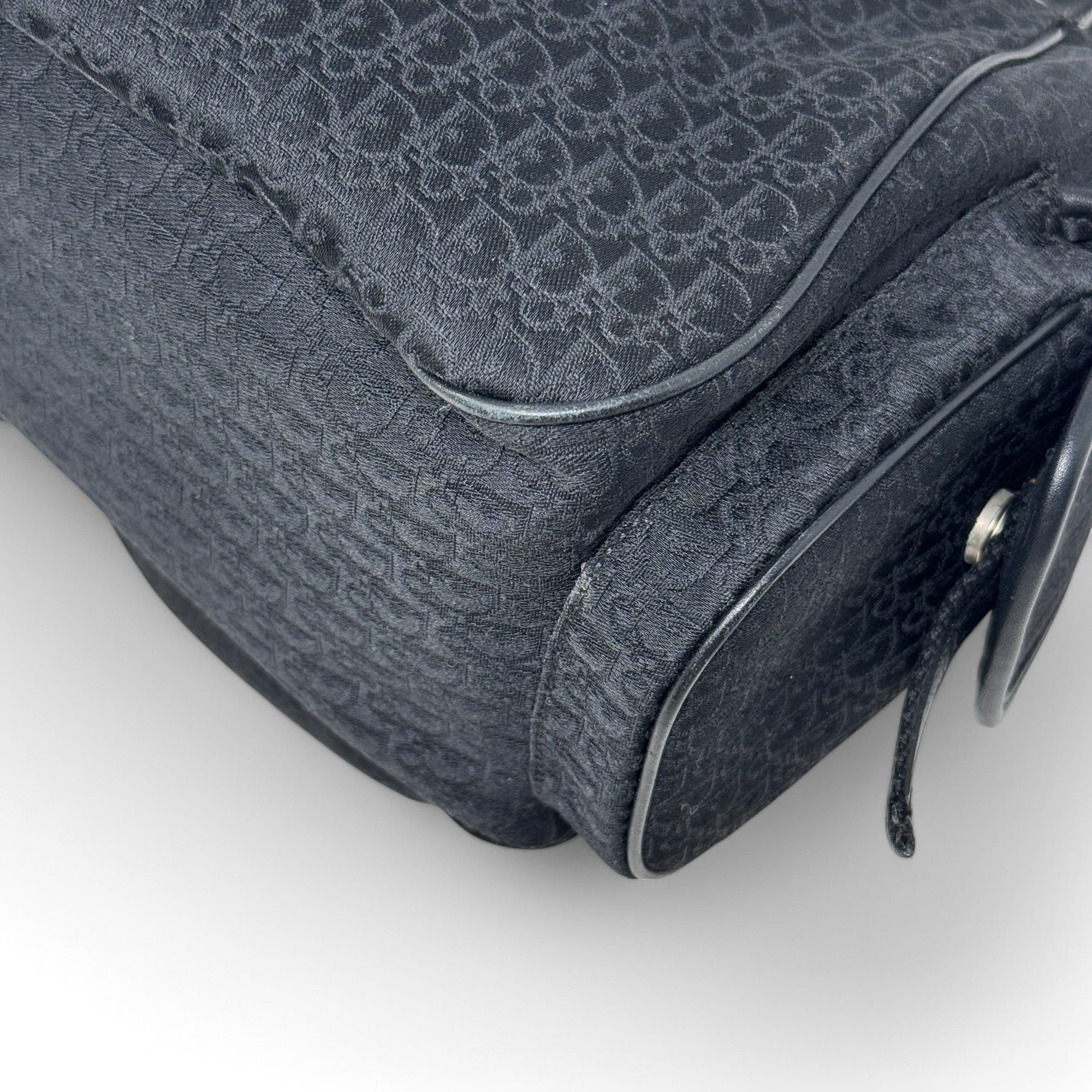 Dior Black Diorissimo Street Chic Hobo