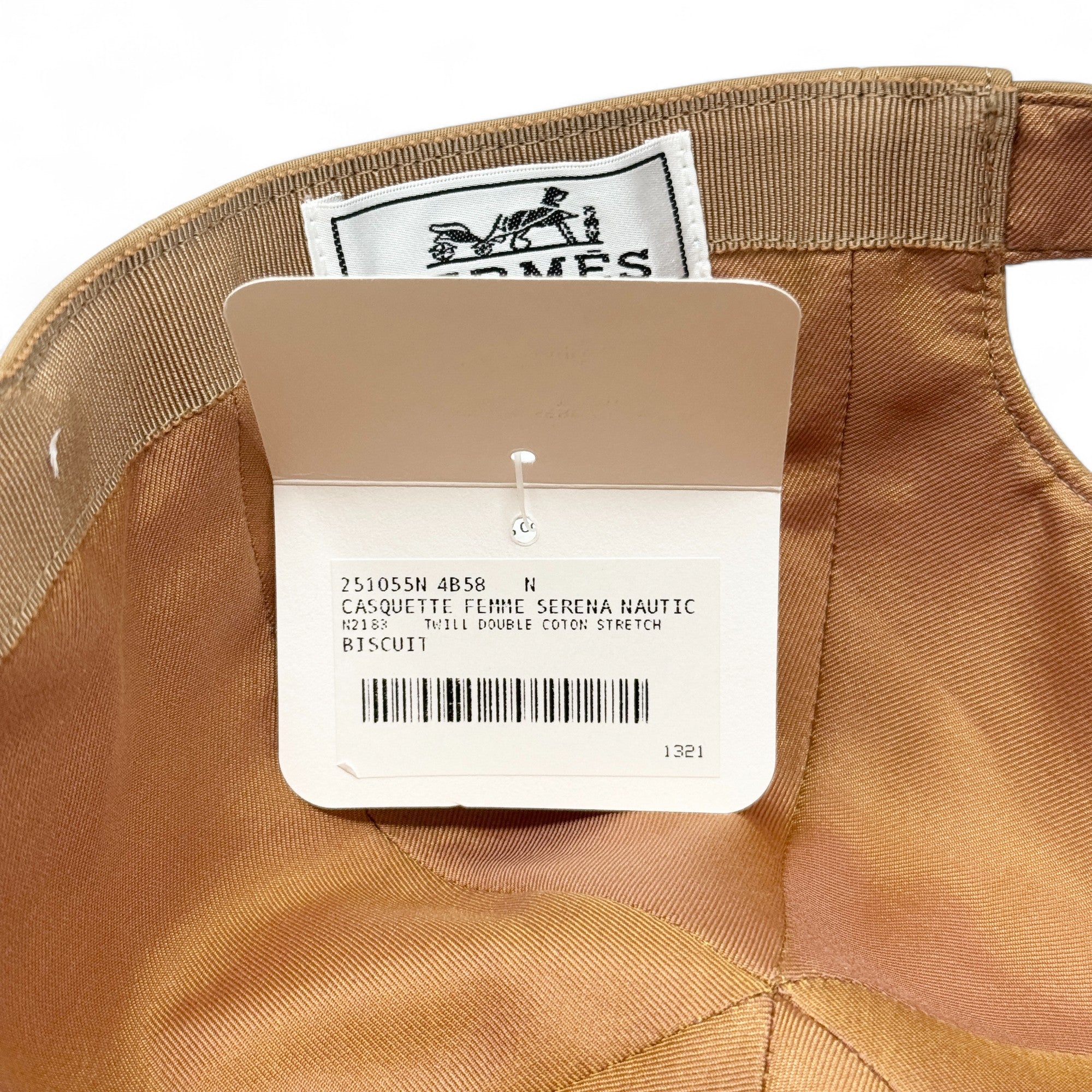 Hermes Biscuit Serena Nautic Cap