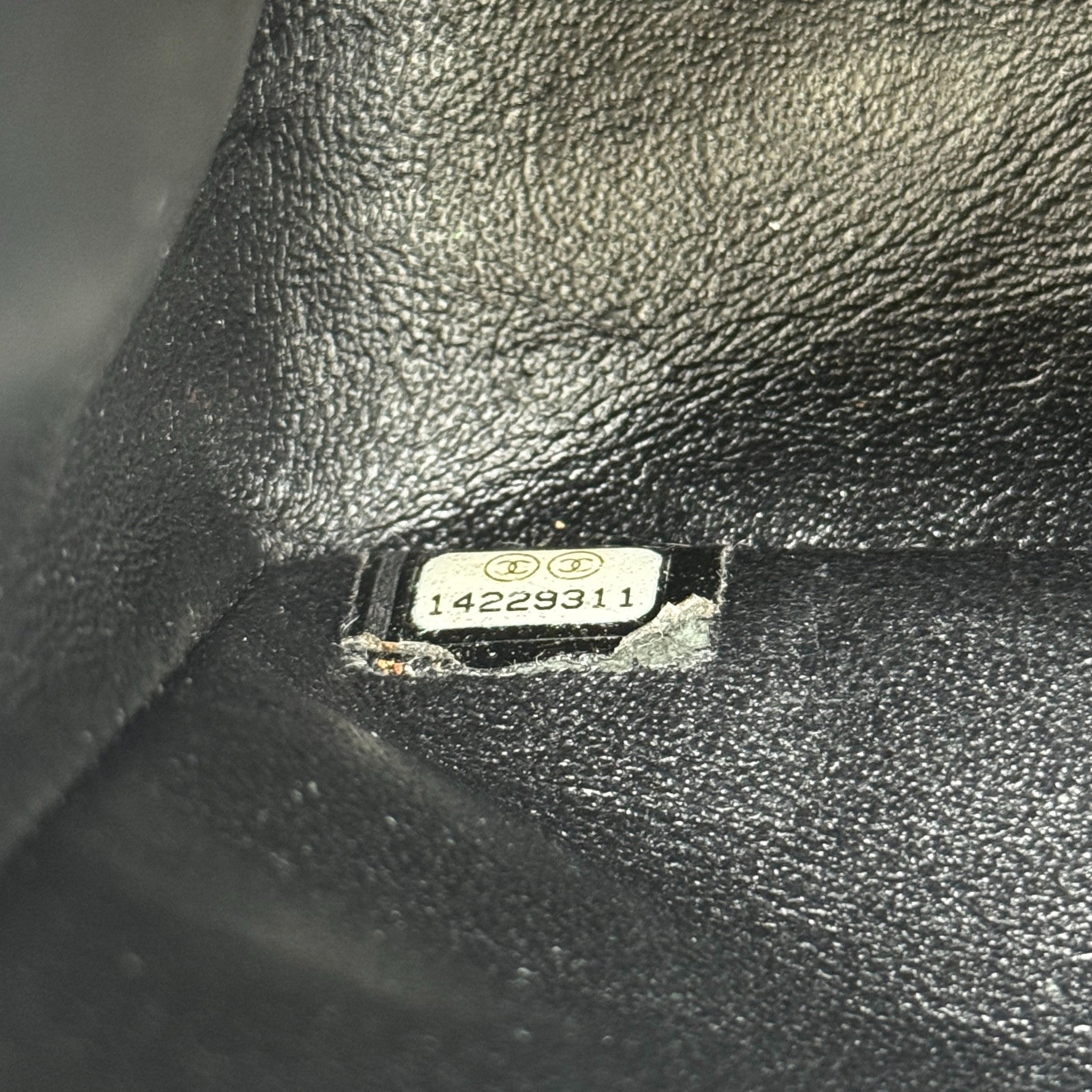 Chanel Black Patent Classic Jumbo Flap