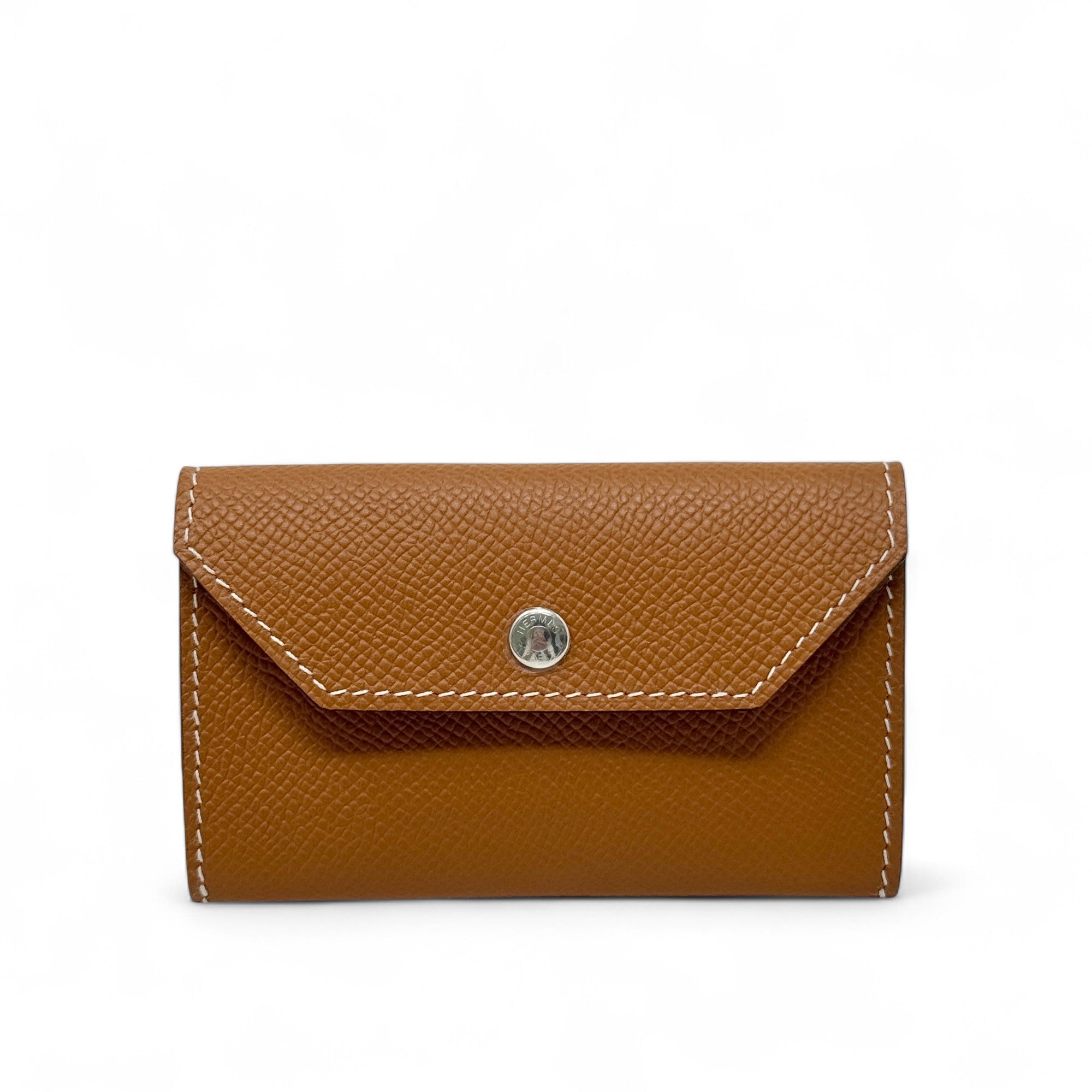 Hermes Gold Epsom Kelly Pocket Belt 70