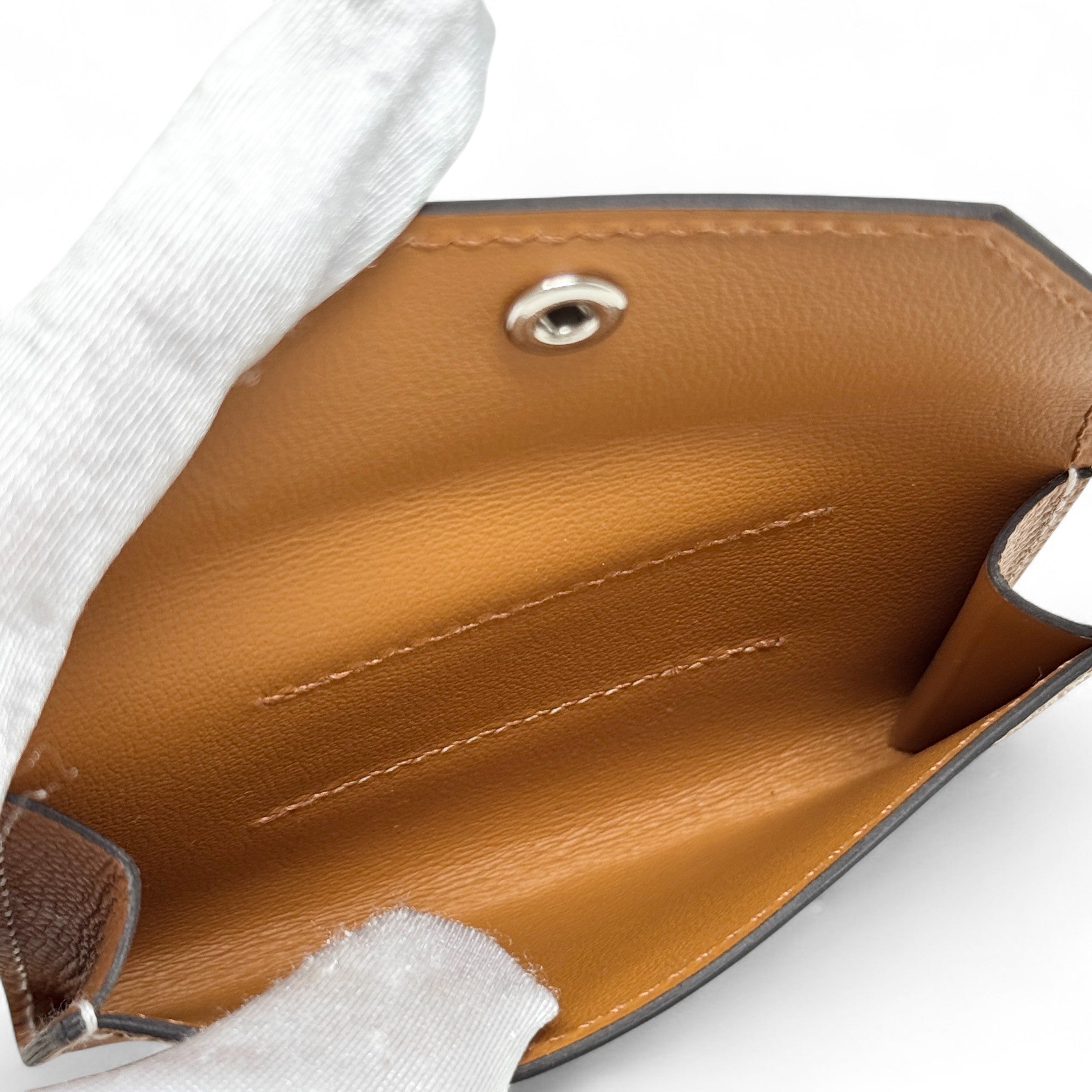 Hermes Gold Epsom Kelly Pocket Belt 70