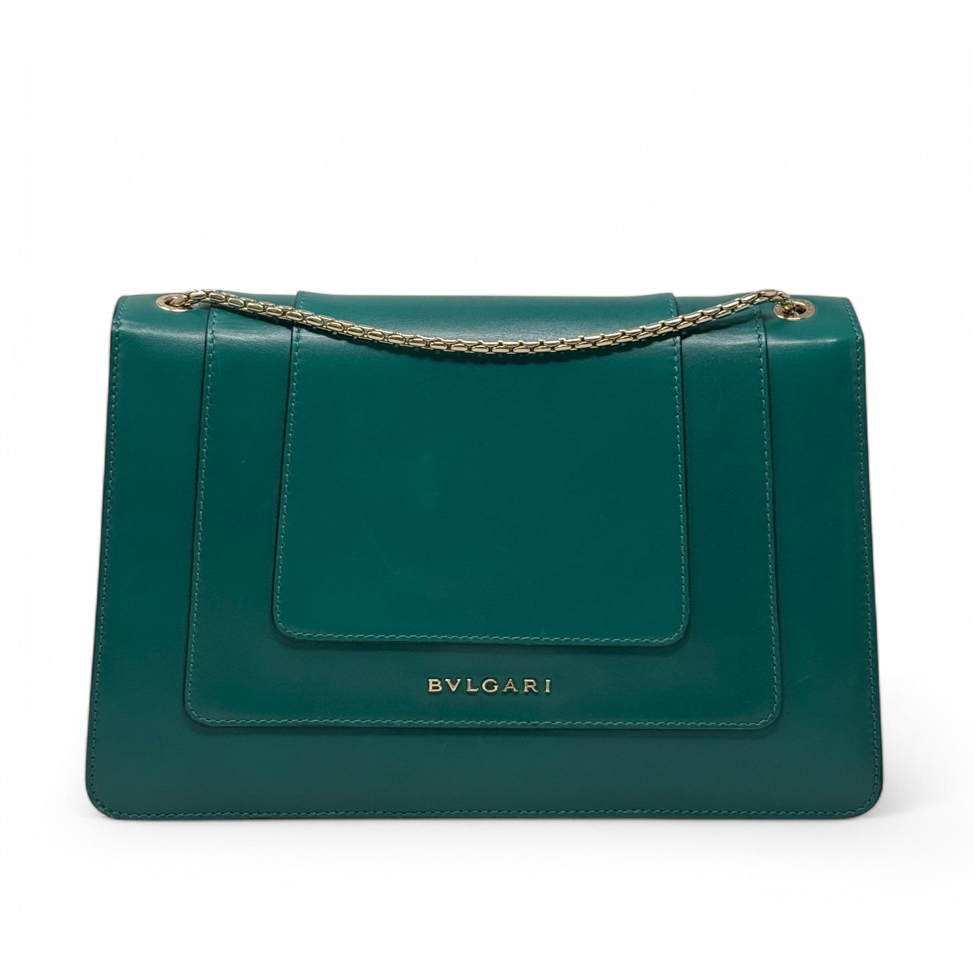 Bvlgari Green Medium Serpenti Bag