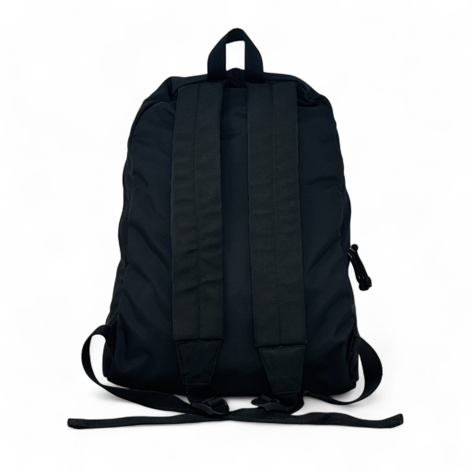 Balenciaga Black Nylon Logo Backpack